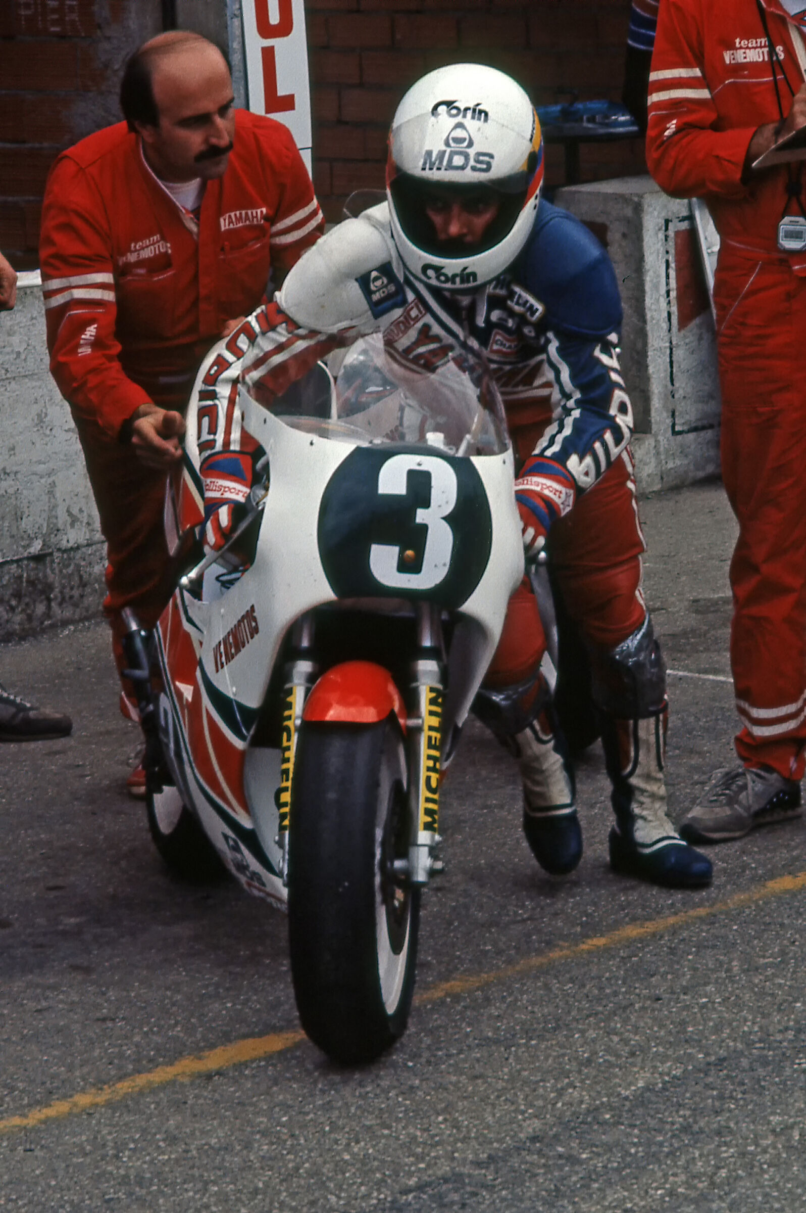 Carlos Lavado GP Nazioni Mugello 1985