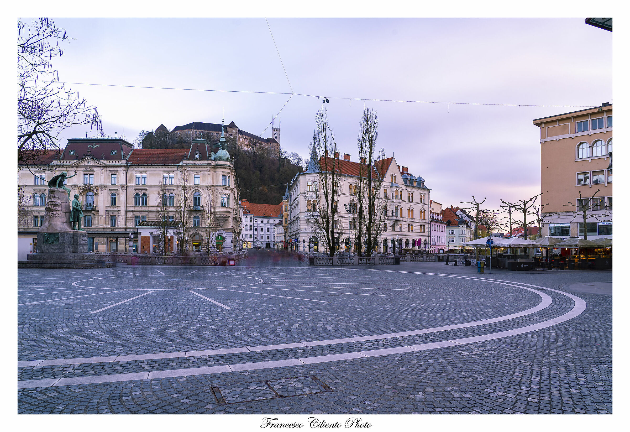Piazza Presren, Lubiana.