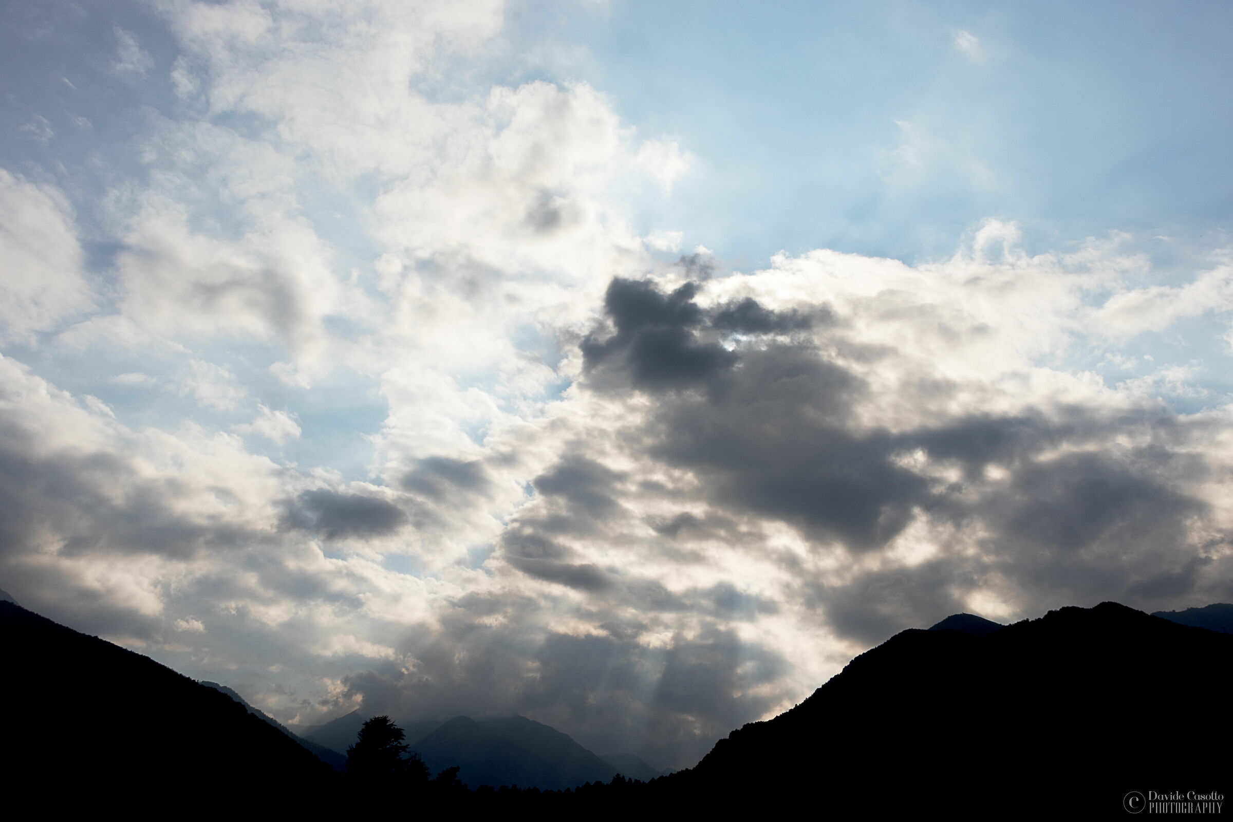 Viù's sky and clouds