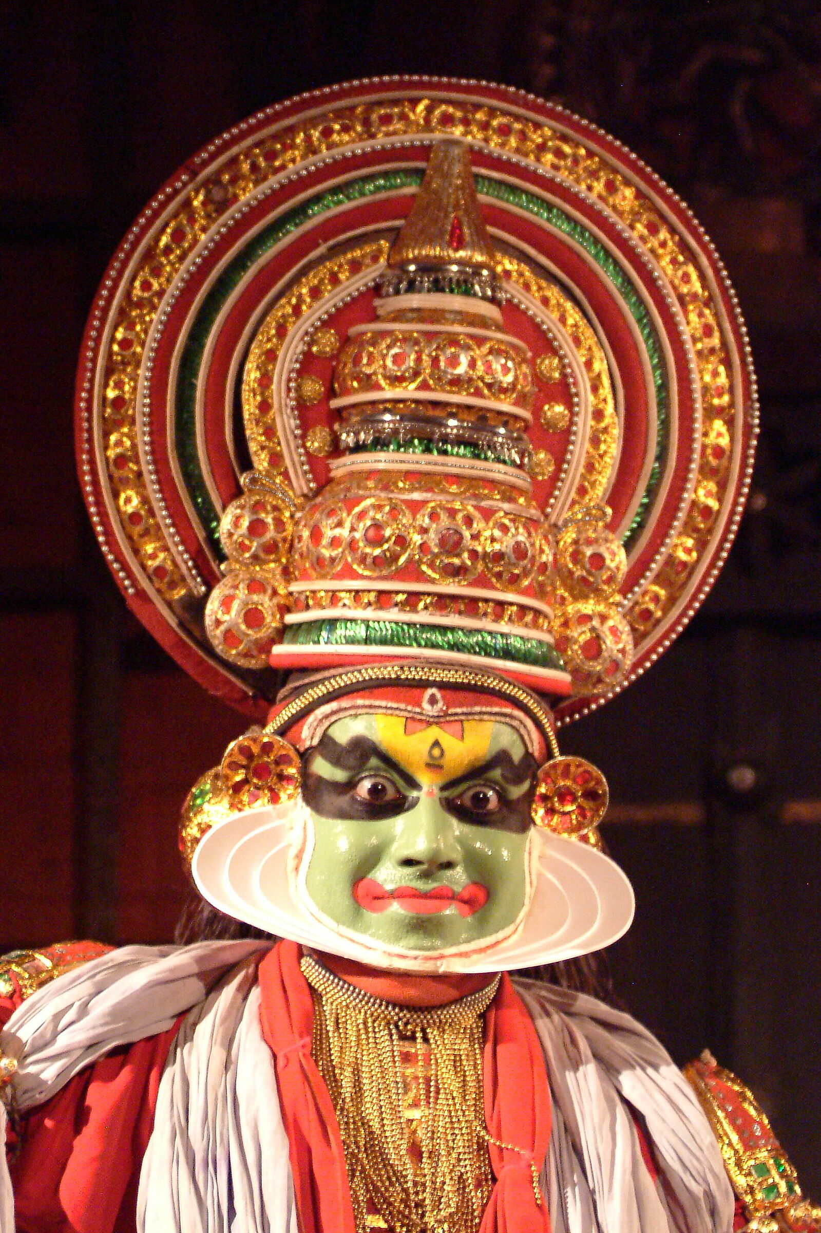 Teatro-danza Kathakali, Kerala, India