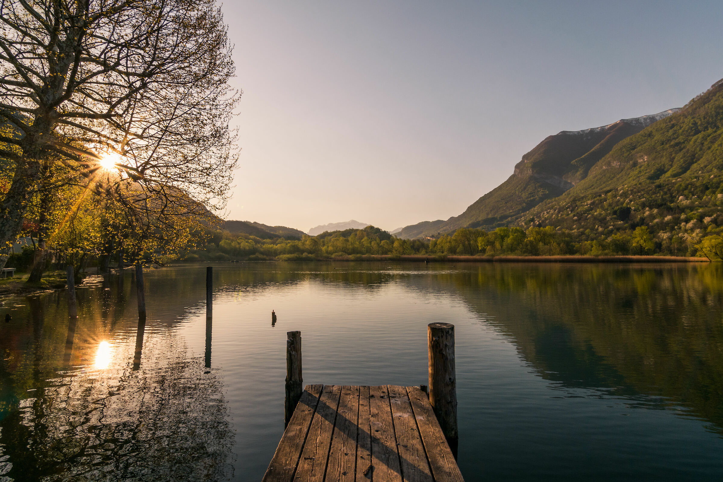 Sunrise Plan Lake
