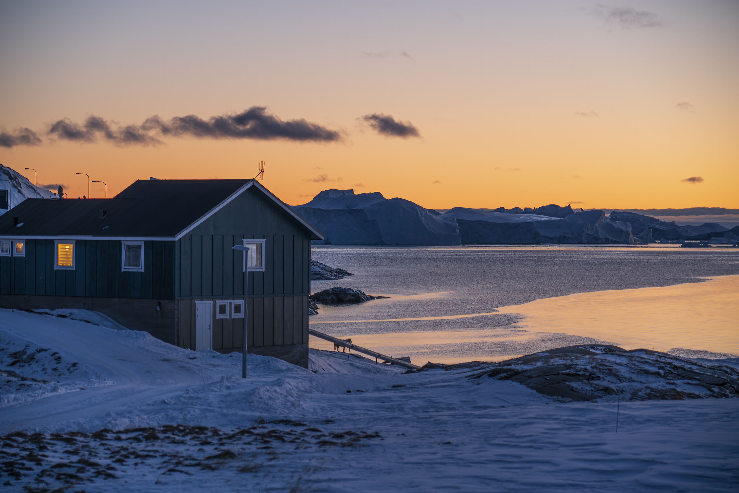 Sunset in Ilulissat