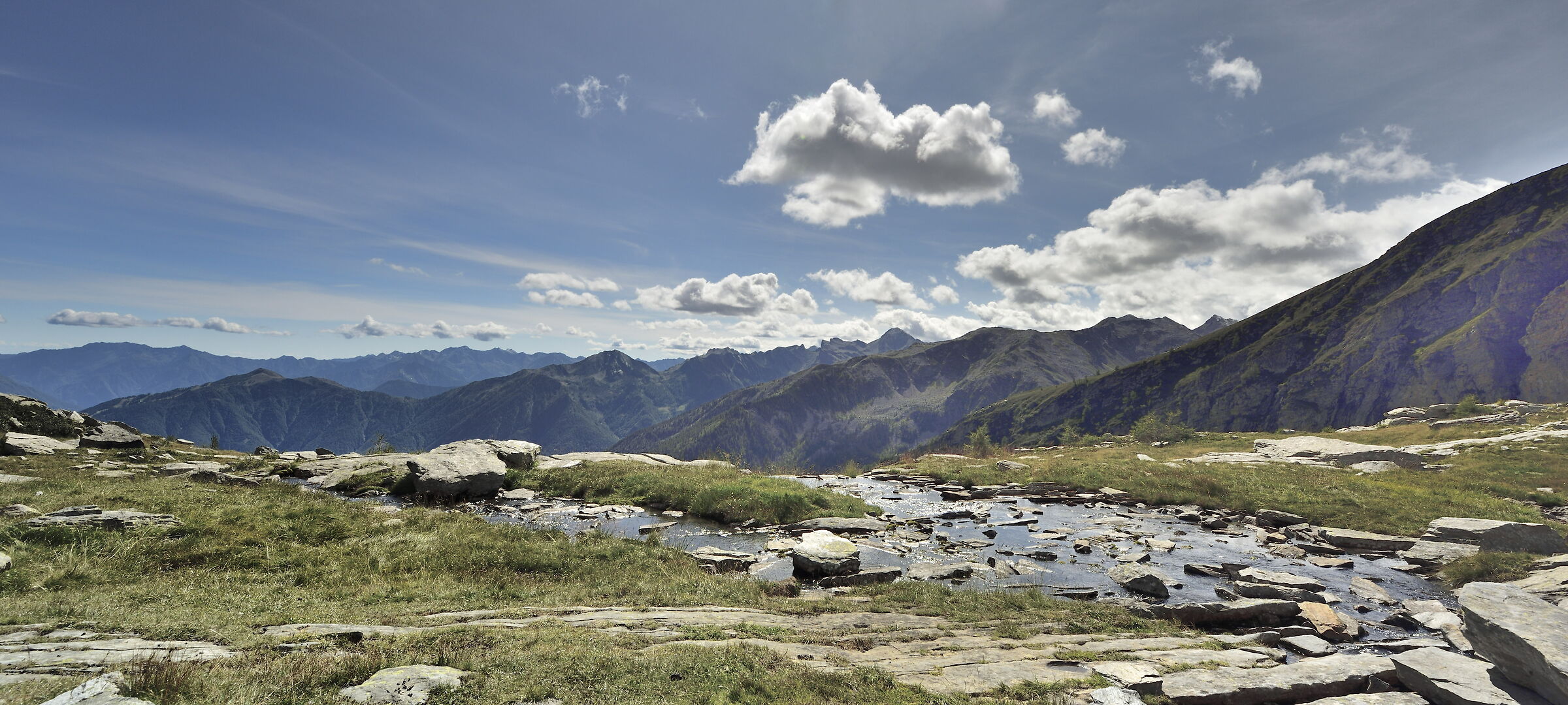 dal secondo laghetto di Paione