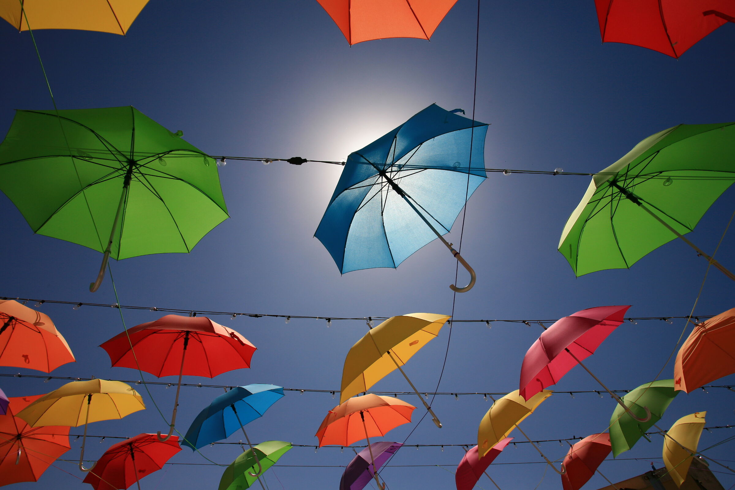 The colors of the sun