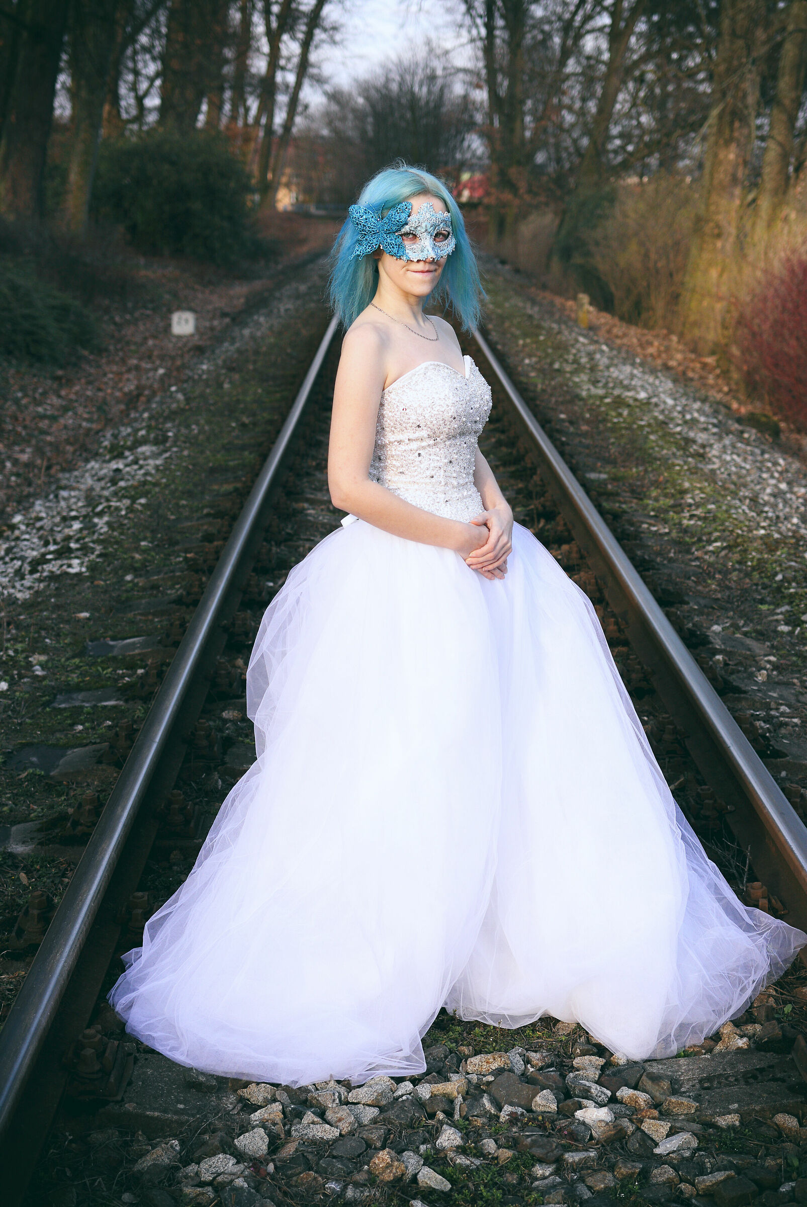 blue