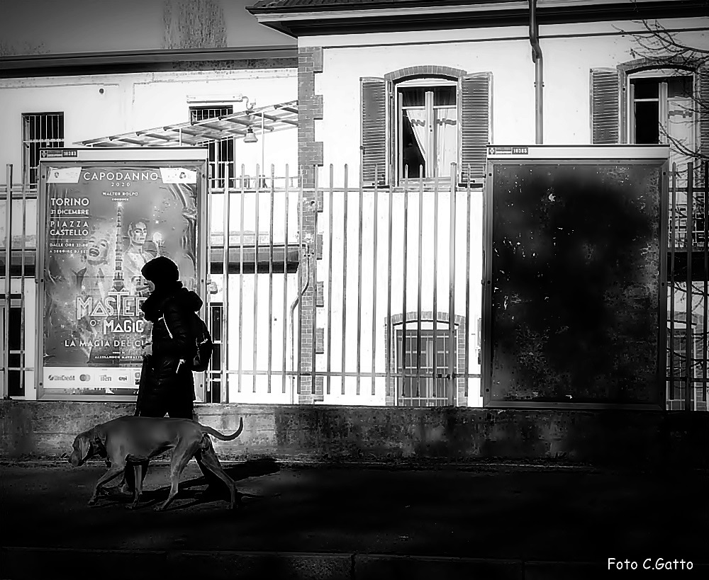 Walking.......