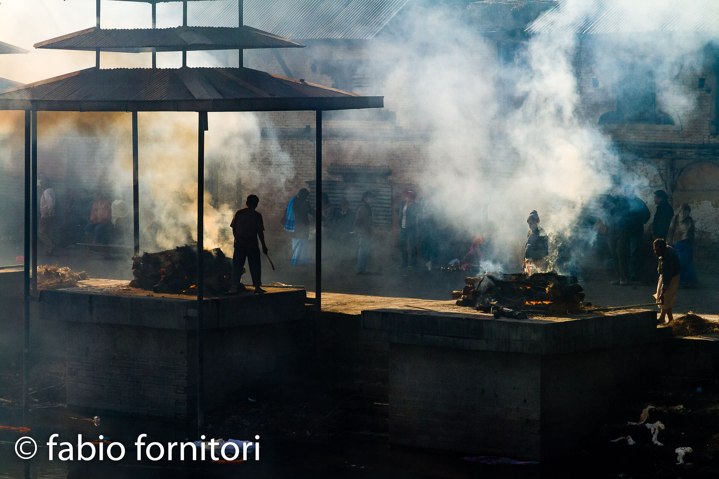Kathmandu, Pashupatinath Fire, Nepal 2011