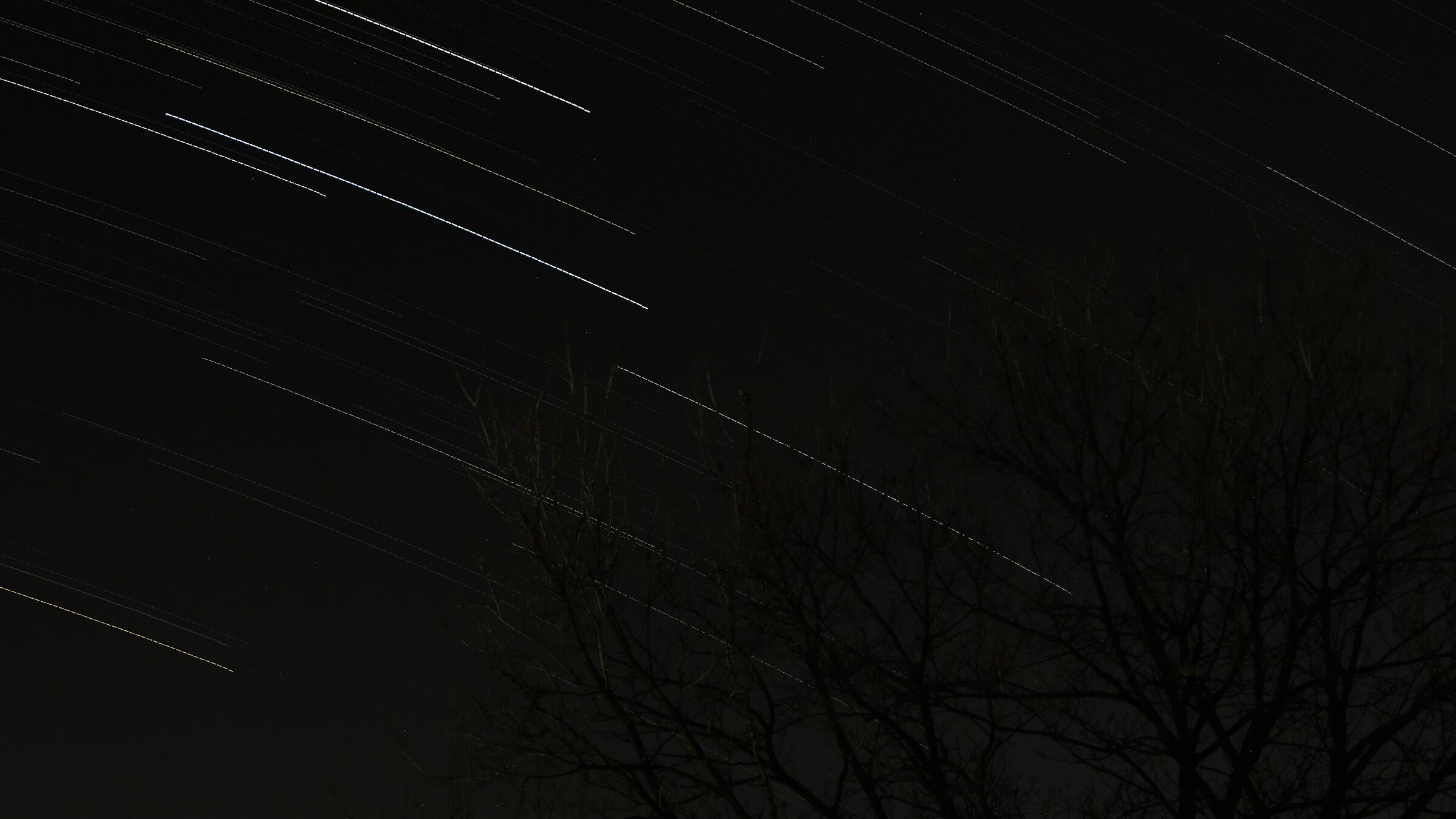 Star trails