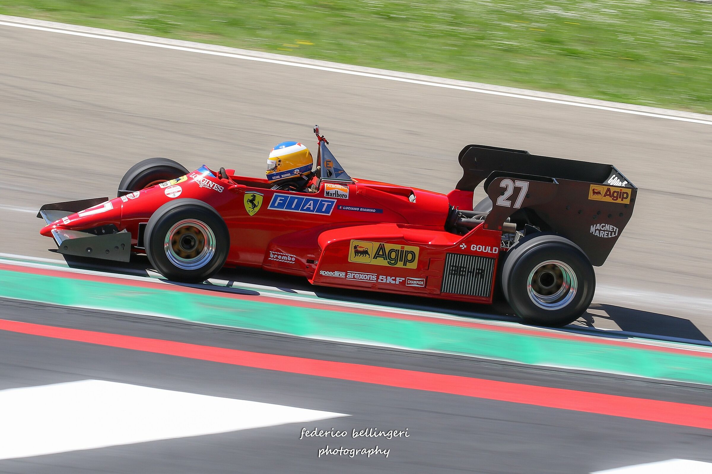 Alboreto's ferrari
