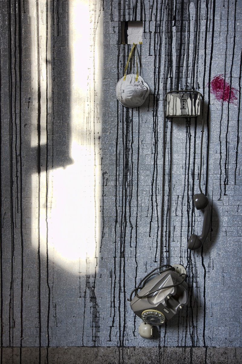Telephone wall - Insane Asylum Mombello