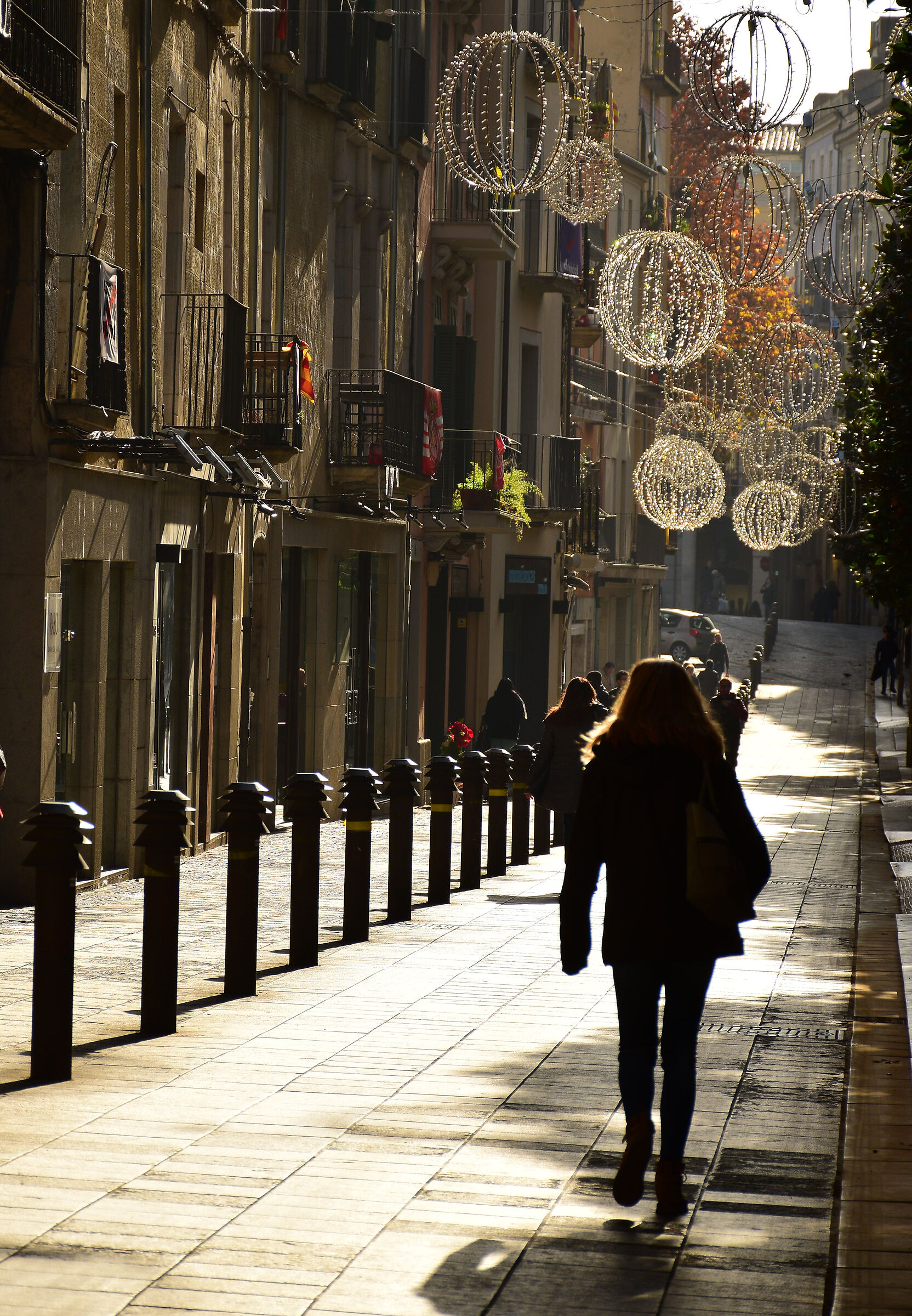Sunset at the Santa Clara street