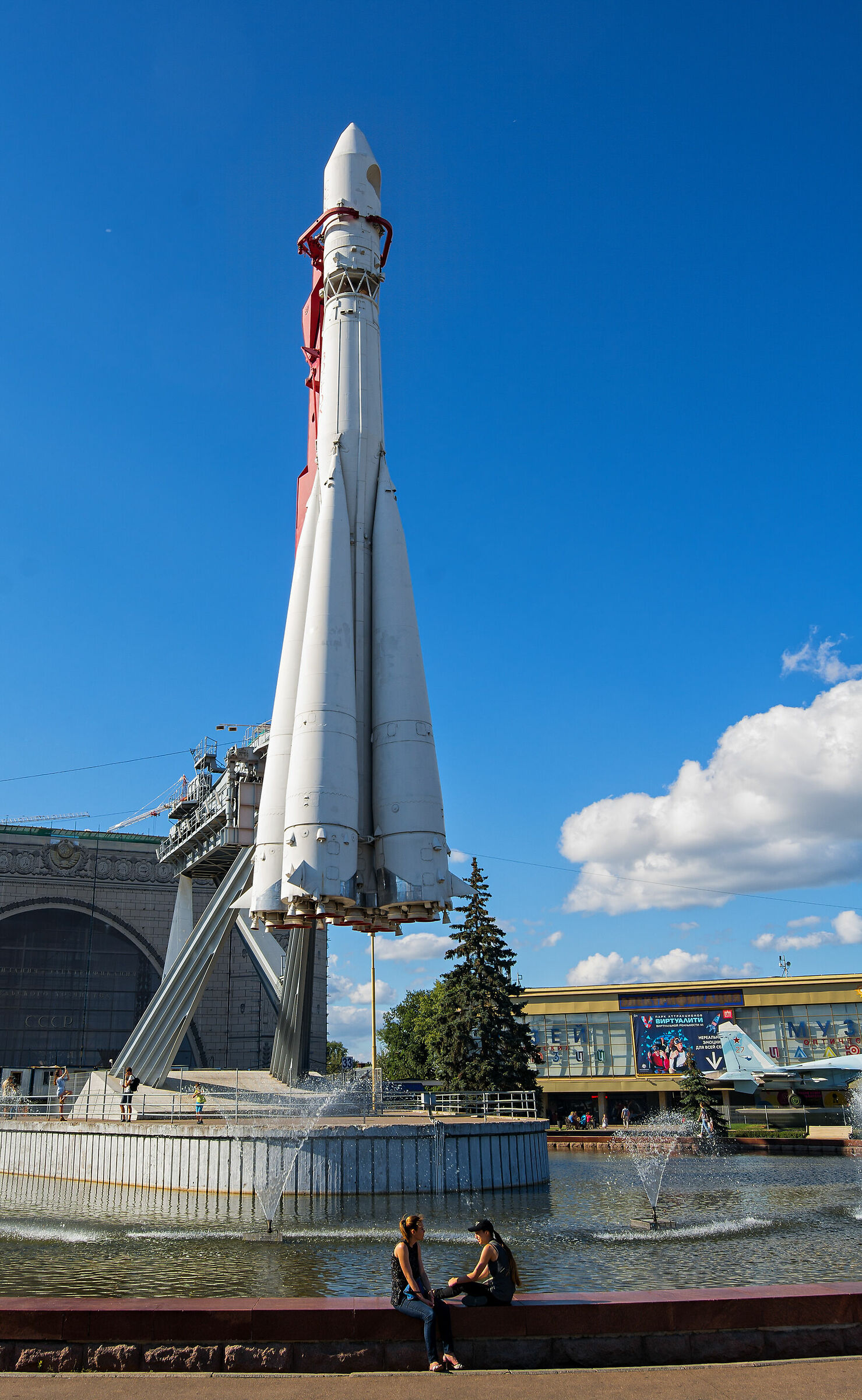 "Let's meet at Vostok for a chat"