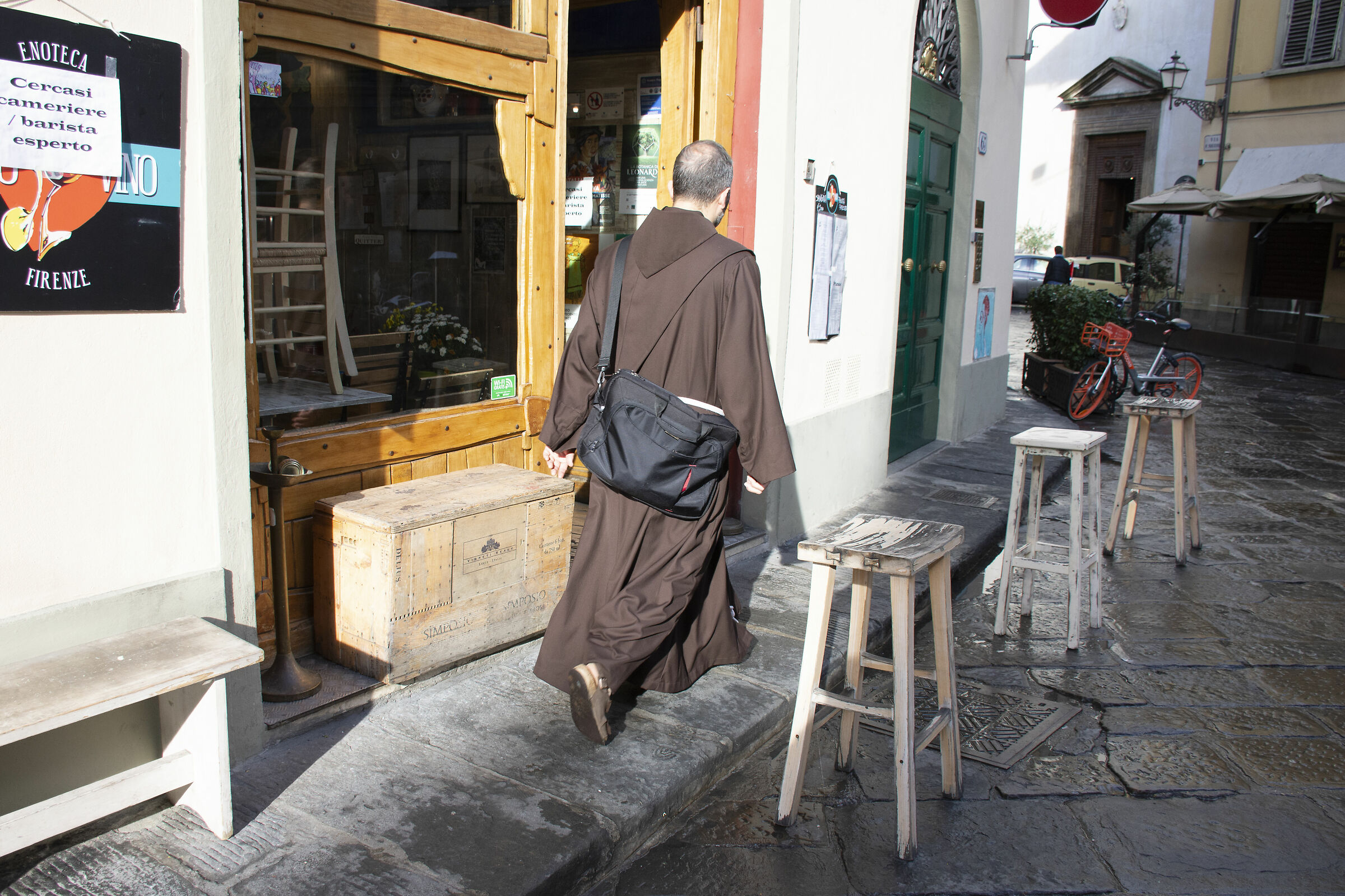 After the religious service