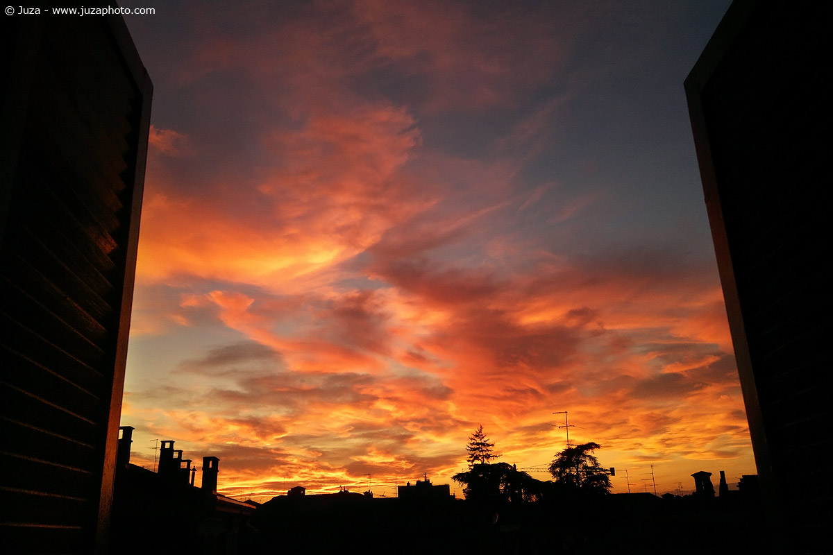 Tramonto su Piacenza, 014354