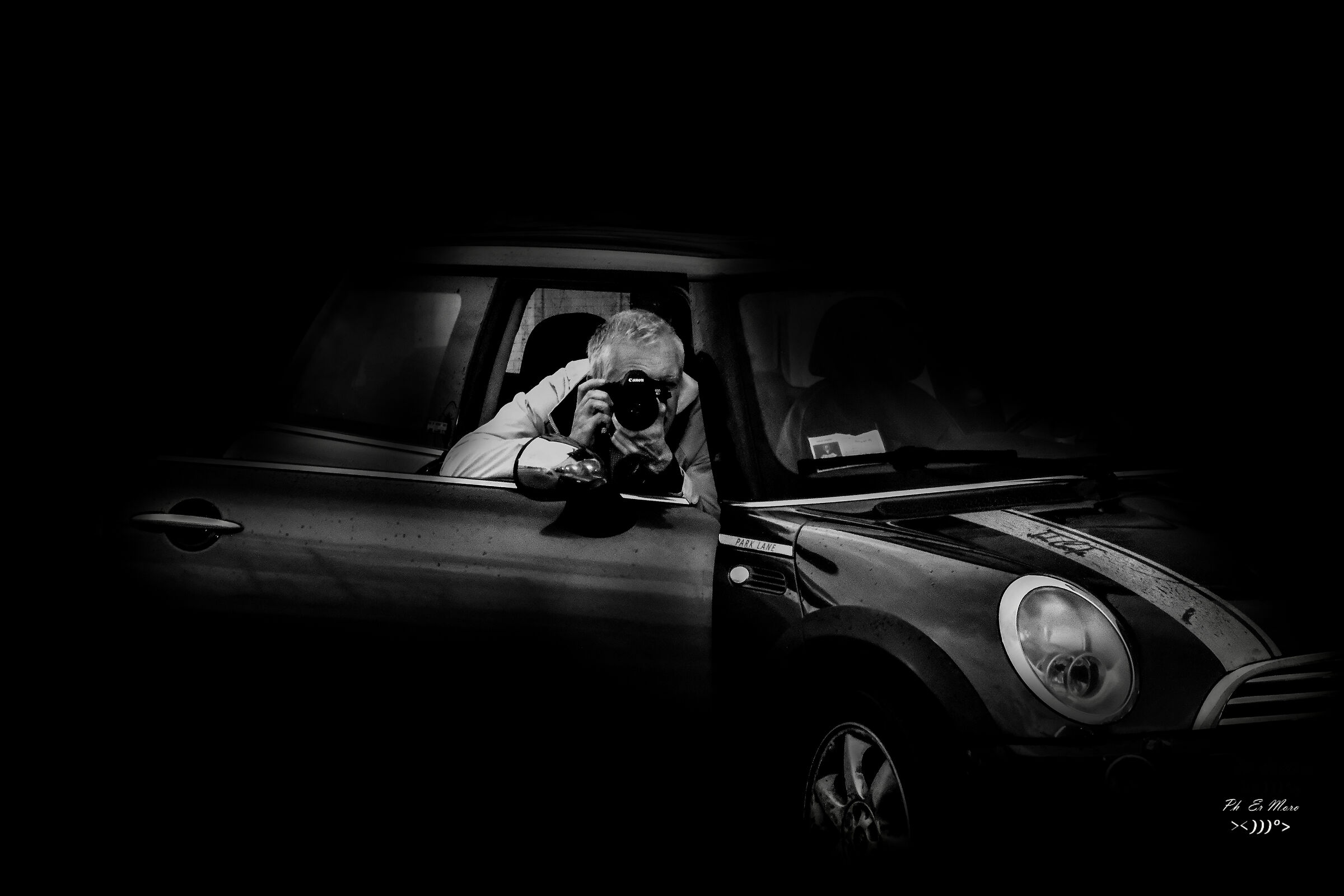 lo scatto al volo di un fotografo