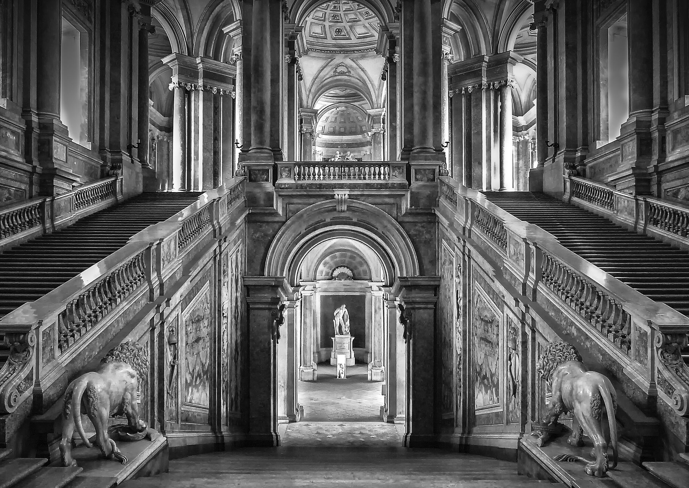 Scalone d'onore del Vanvitelli