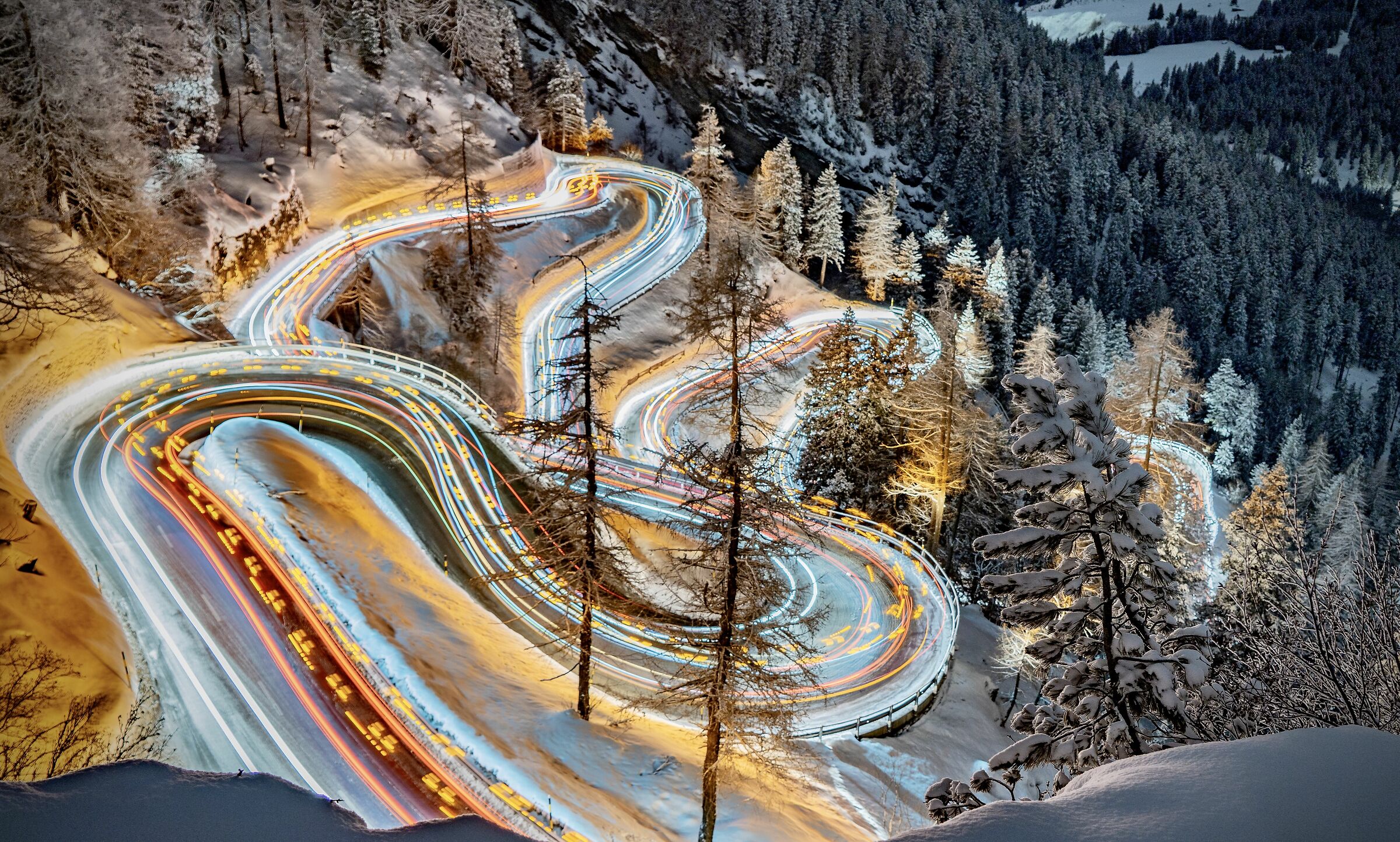 Maloja innevato