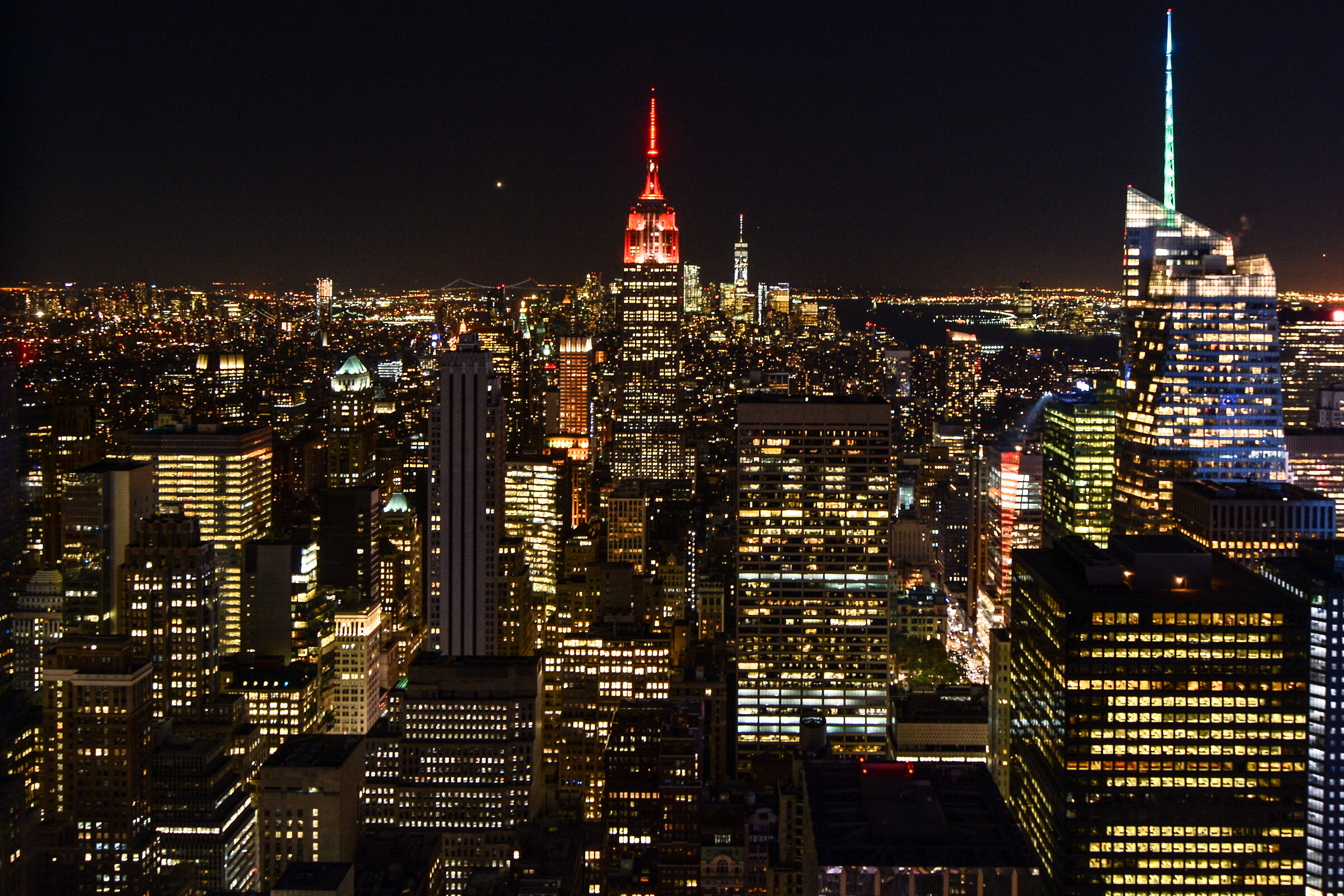 one apple... At night...