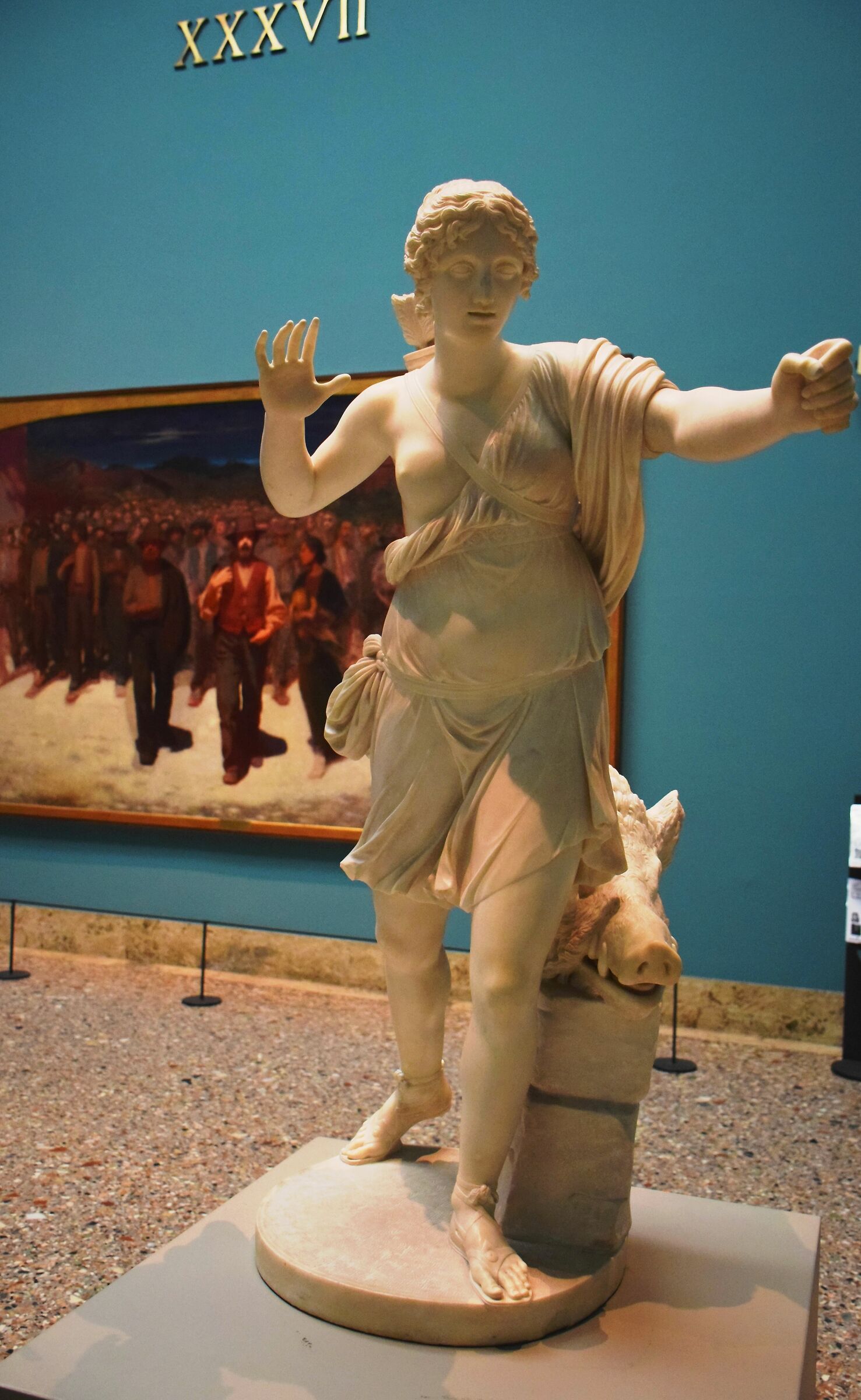 Pinacoteca di Brera - l.a. Acquisti - "Atalanta"