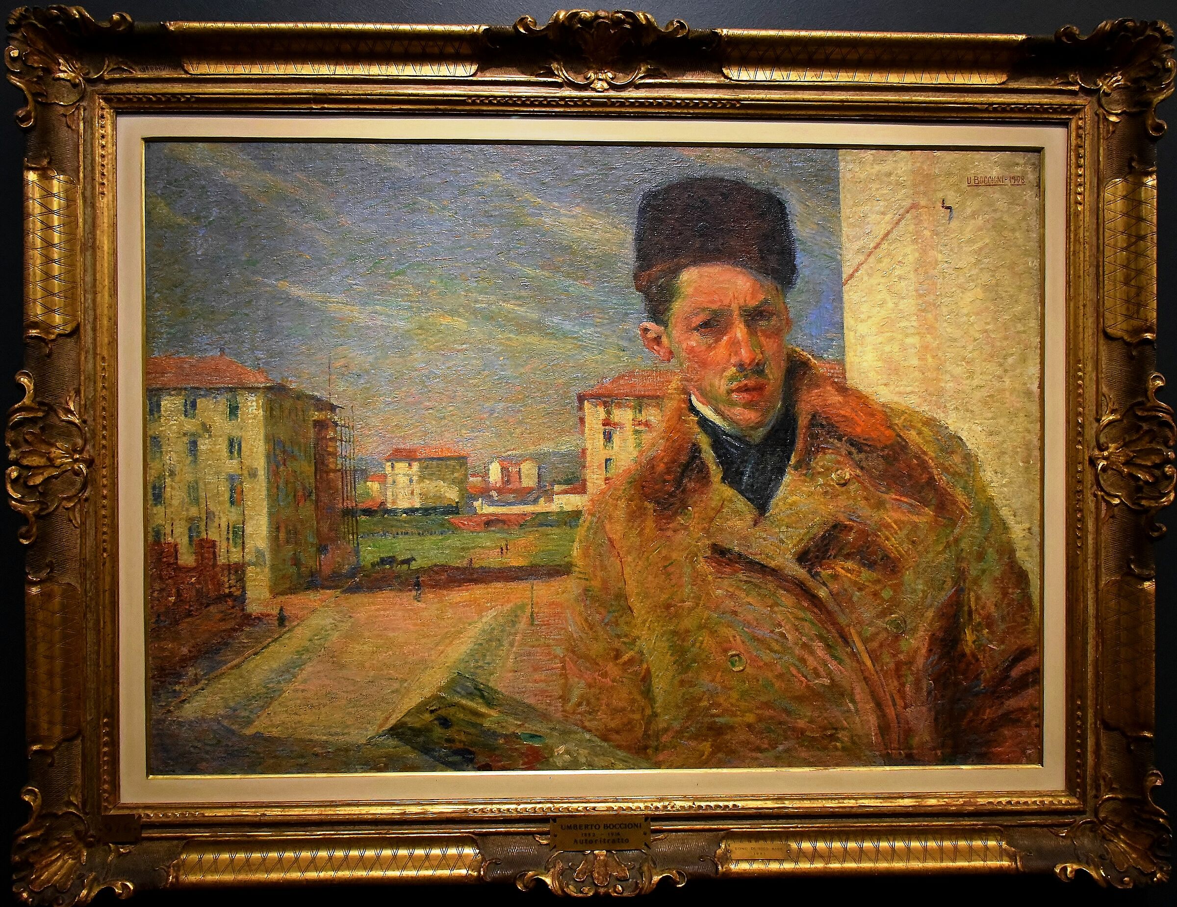 Pinacoteca di Brera - Boccioni "Autoritratto"
