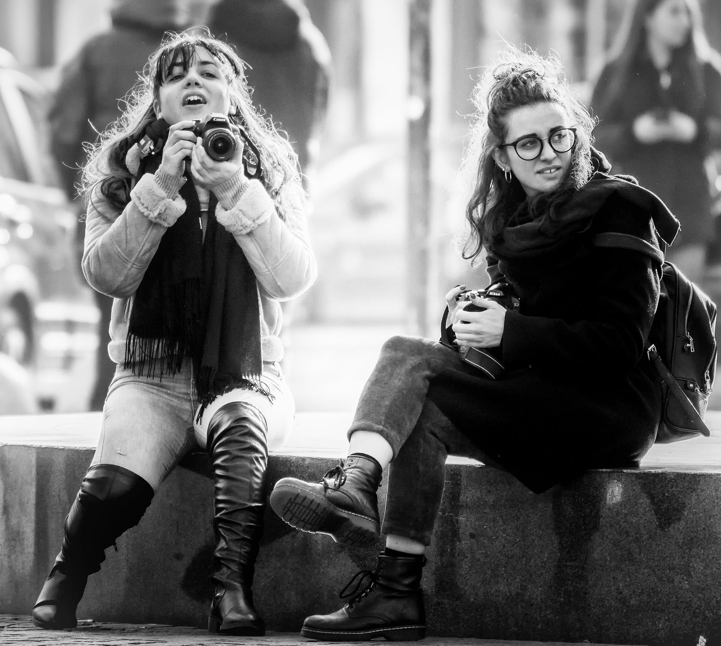 Backlight photographer