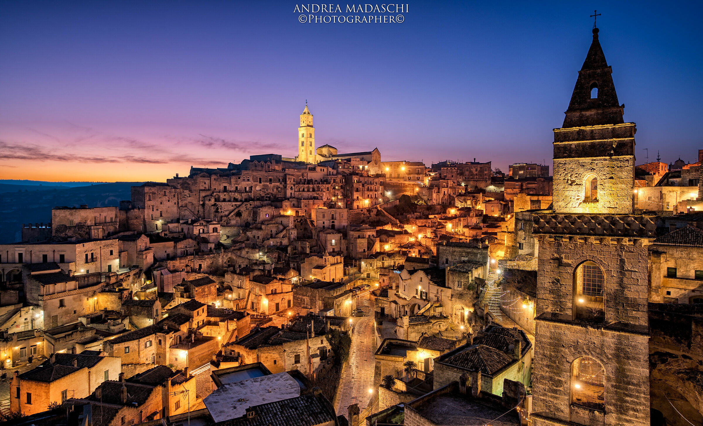 Matera all'alba...