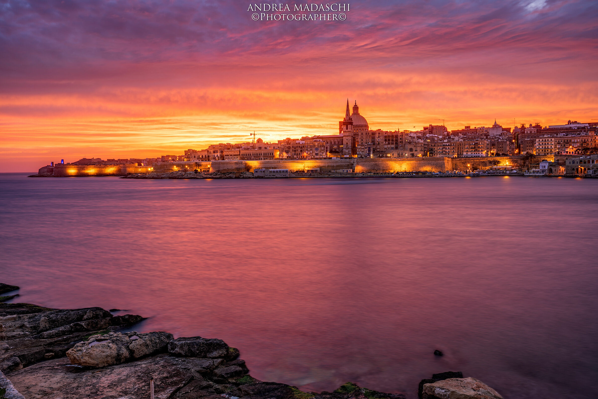 A stunning sunrise...