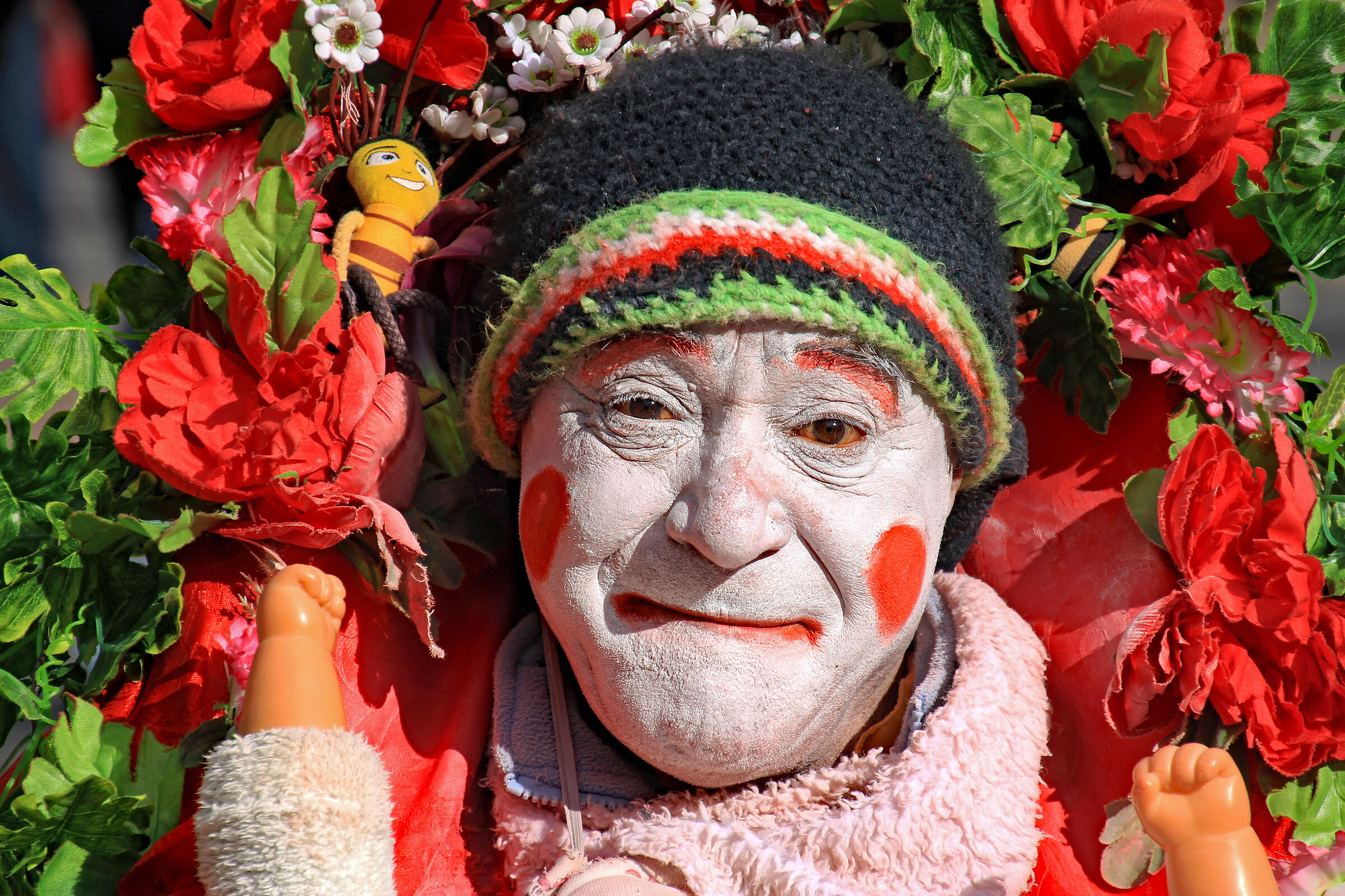 Madrid, Plaza Major: Clown