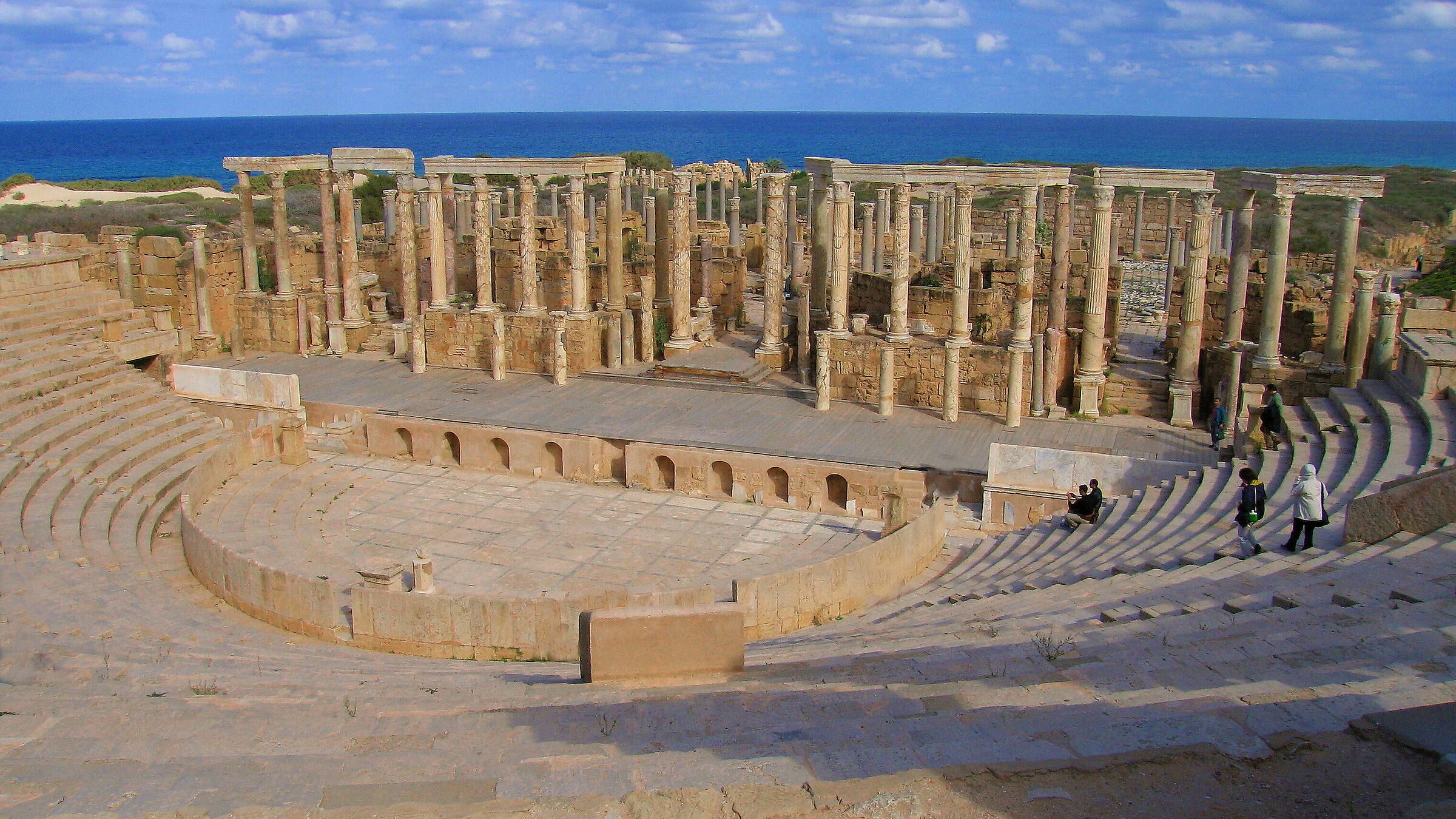 Ancient Theatre of Leptis Magna, Libya