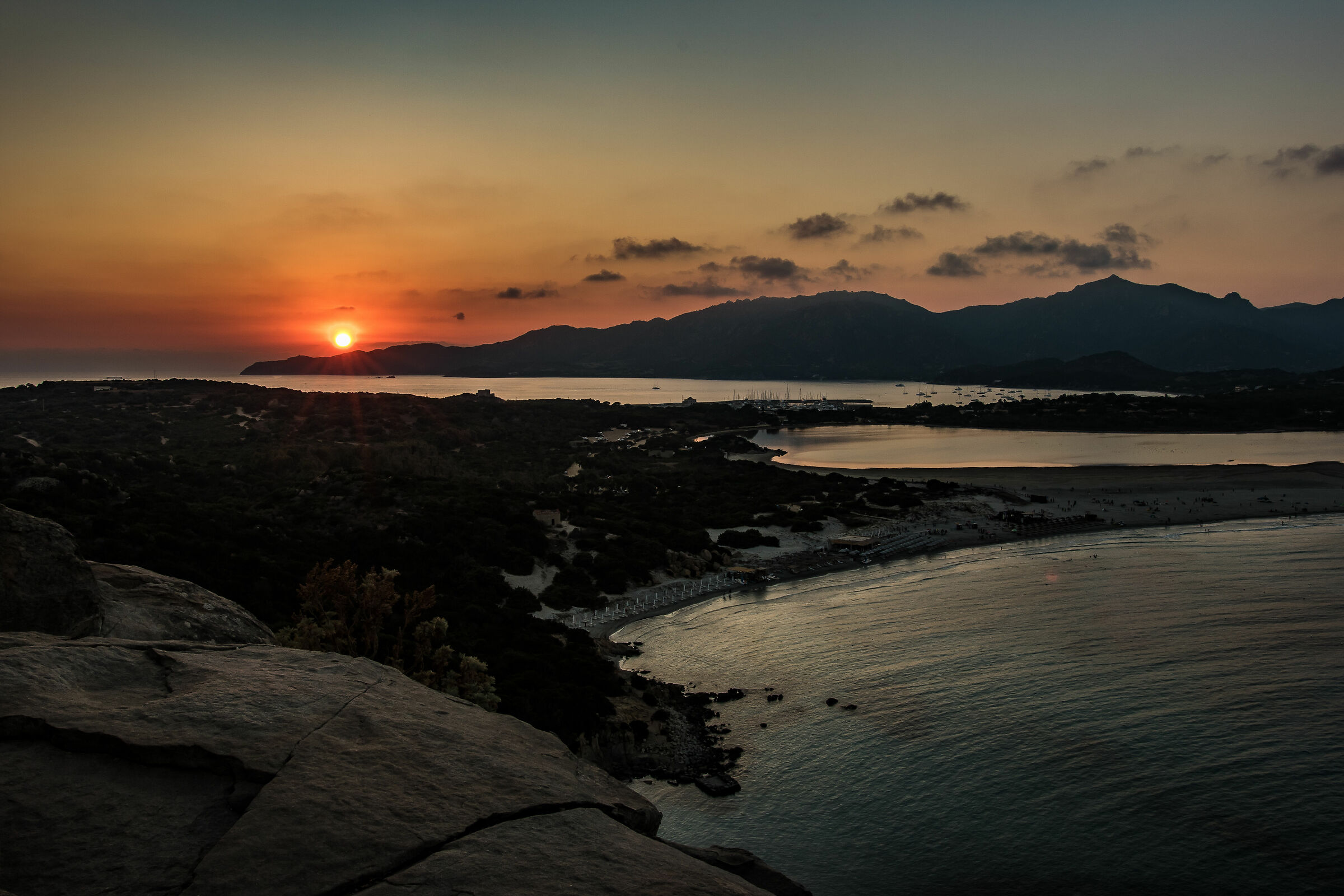 Tramonto a Porto Giunco