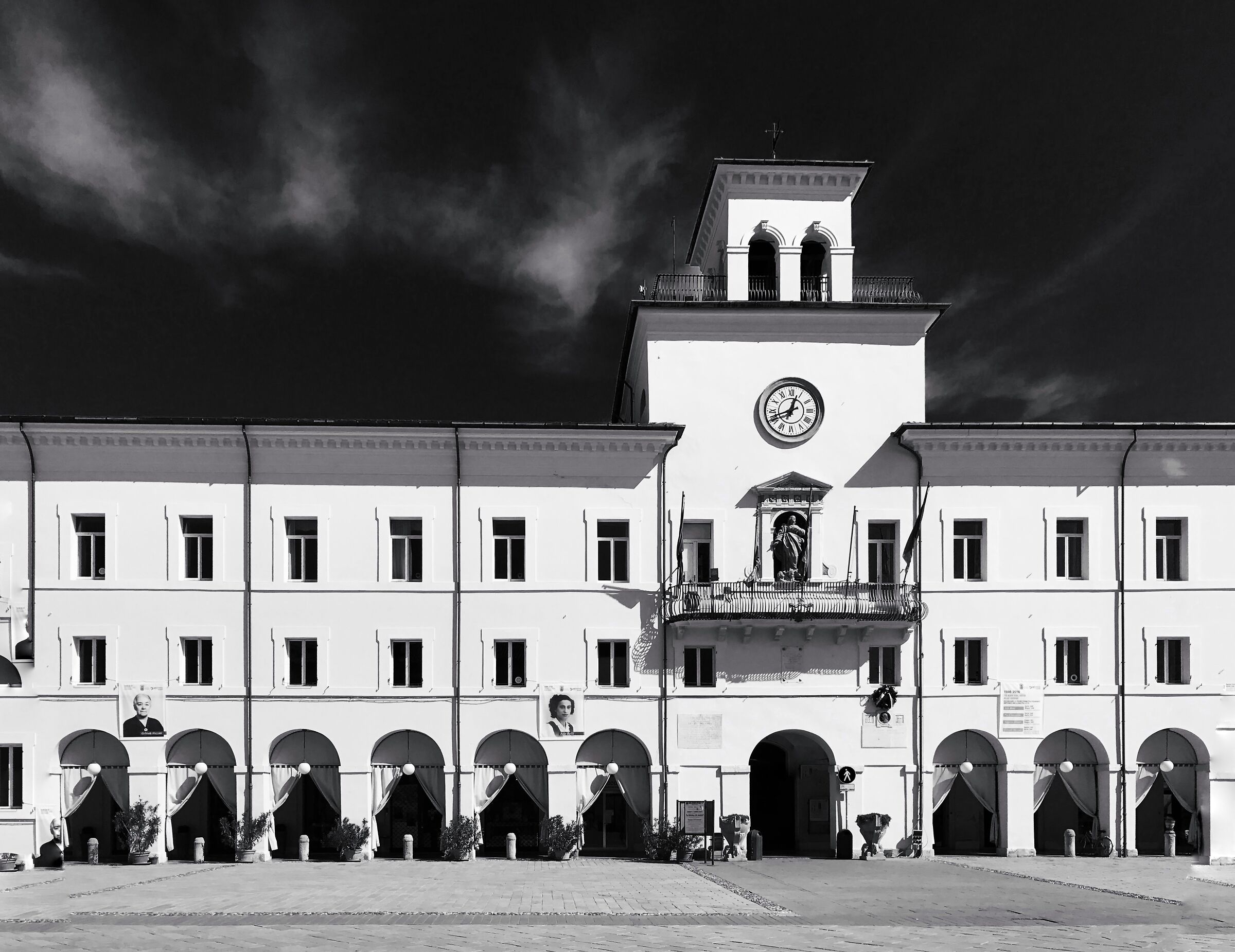 Cervia Square and Town Hall
