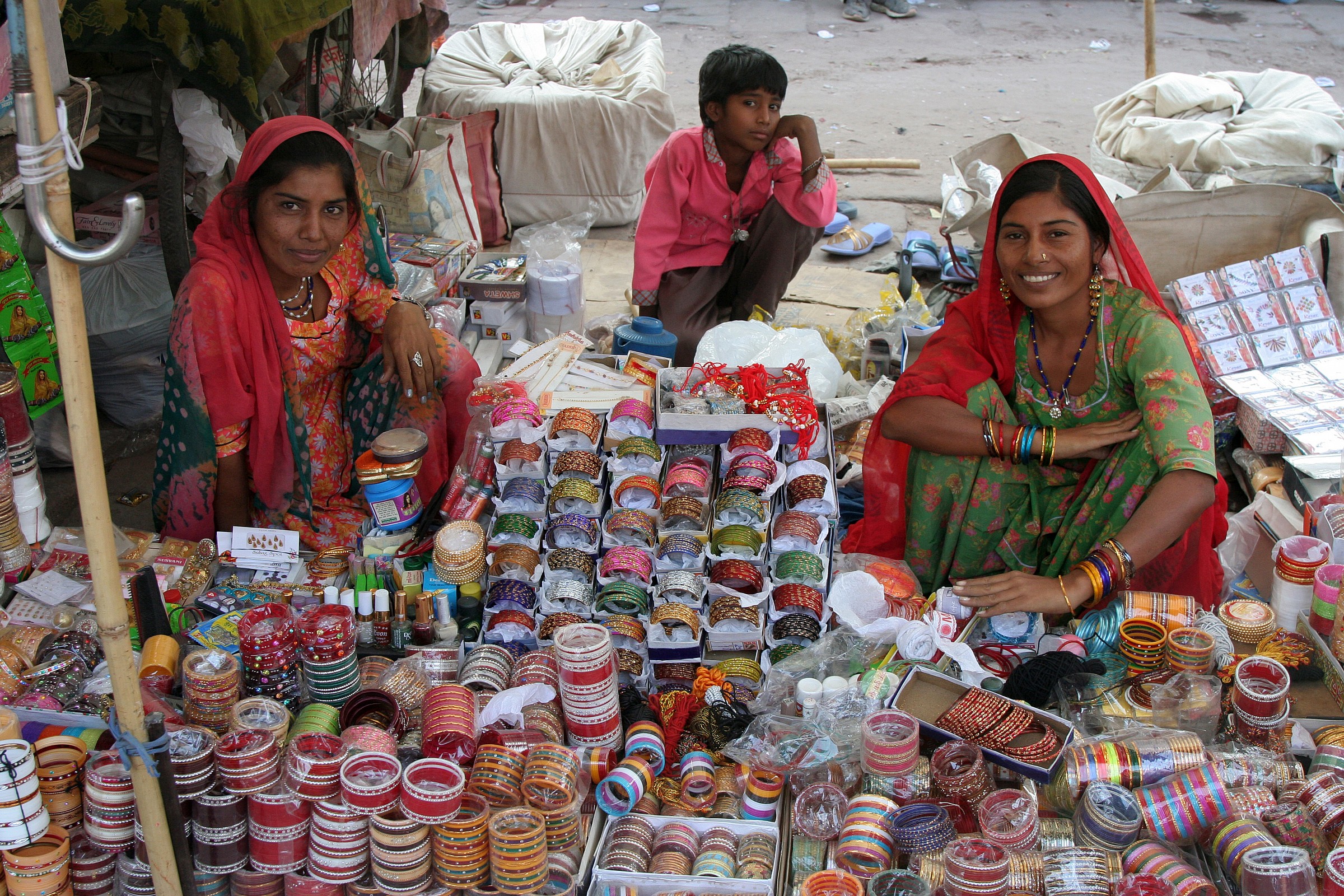 Bangle stall, Jodhpur