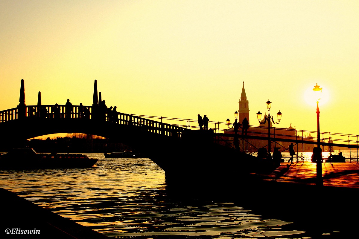 The sun plays hide and seek