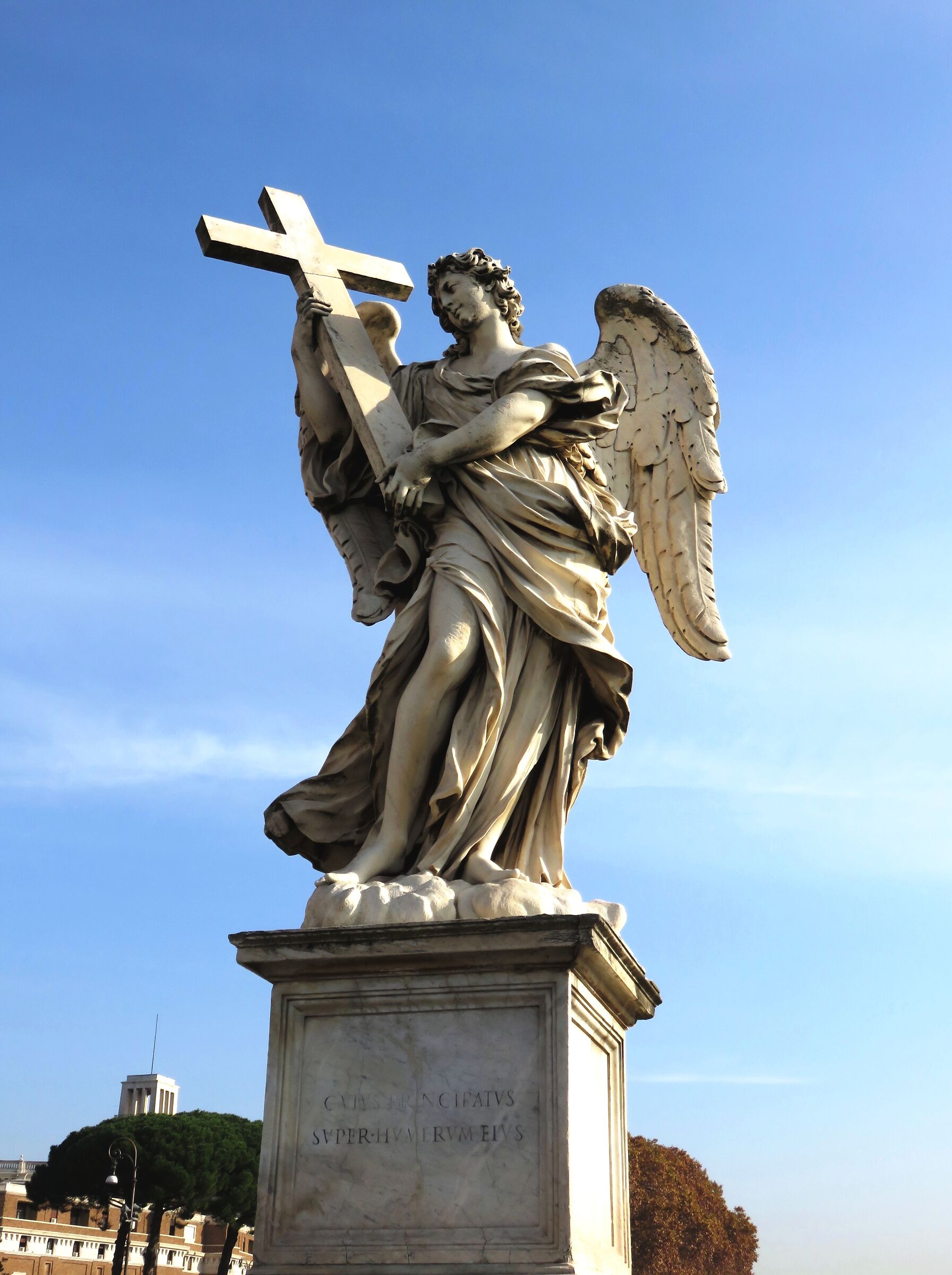 Sant'Angelo Bridge - Bernini "Angel with the Cross"