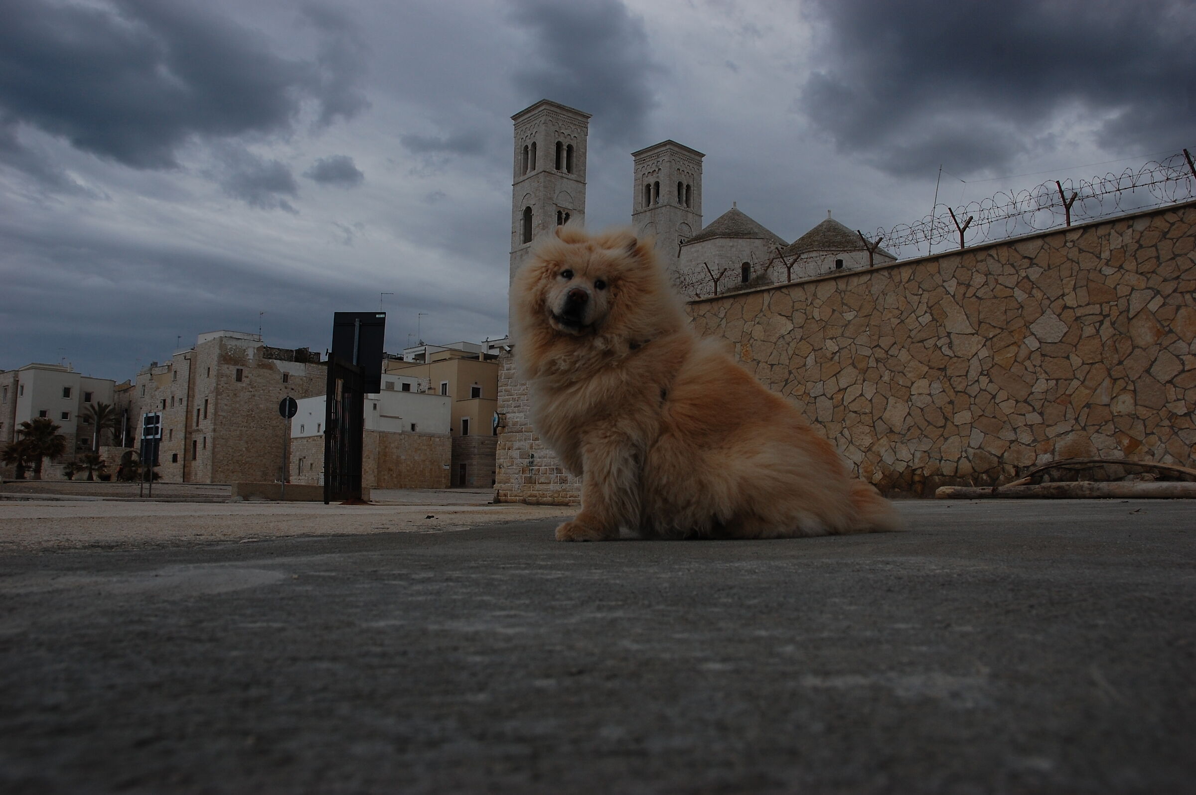 Shany with Cathedral view