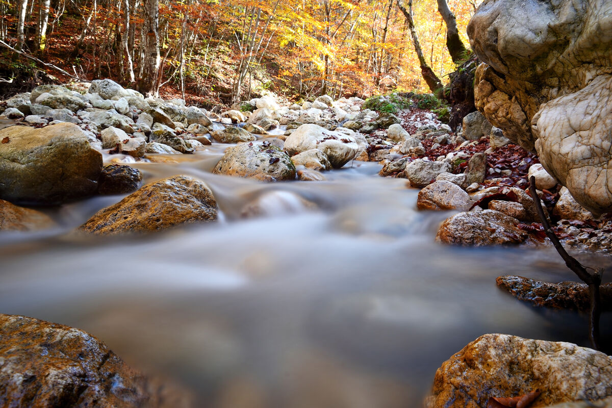 Il lento scorrere dell'autunno - Abruzzo 20191020