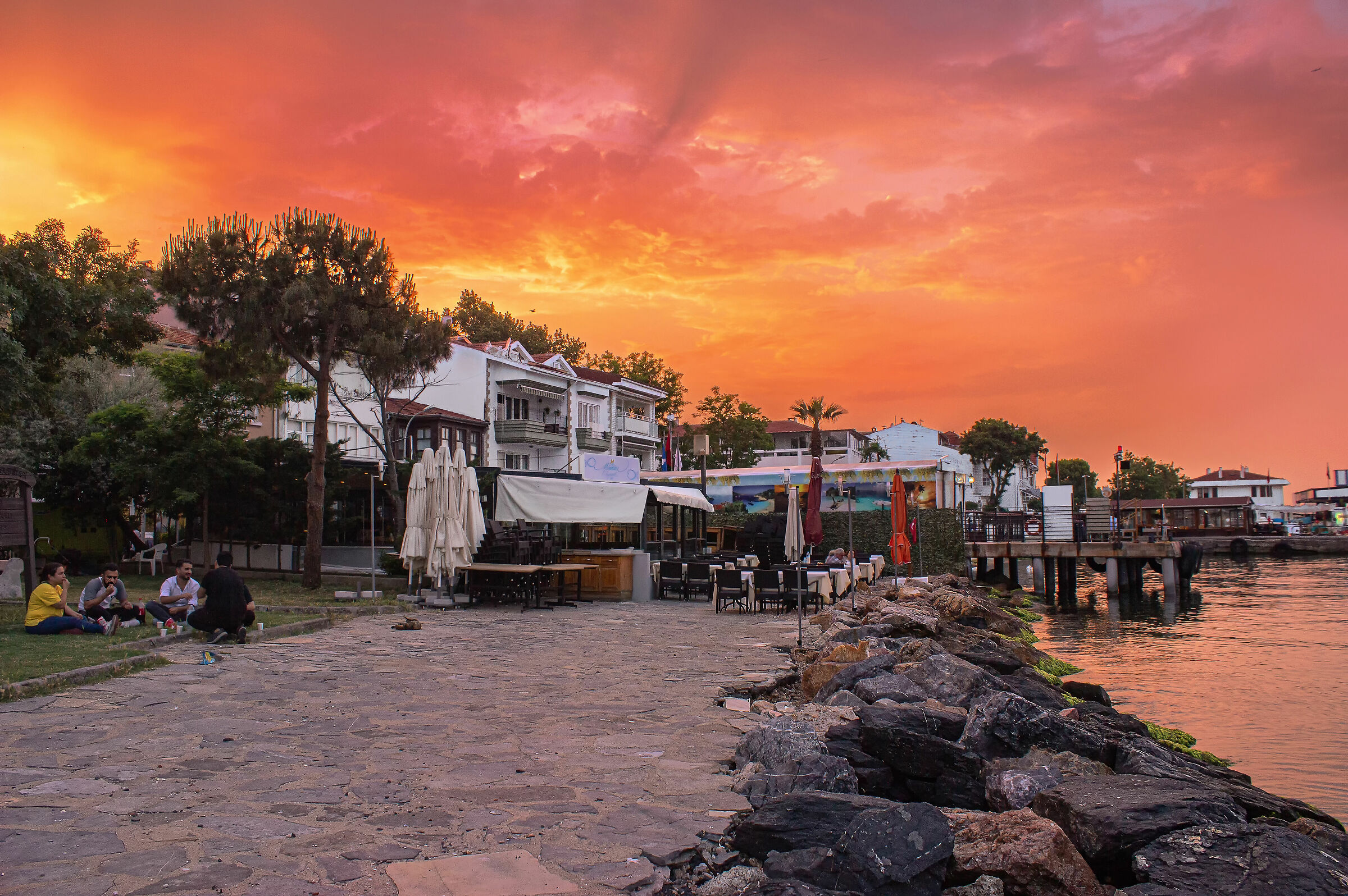 Sunset on Princes Island v.3