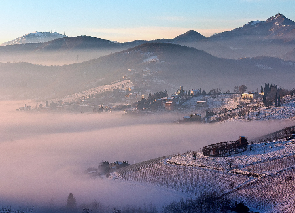 Tramonto nebbioso - Misty Sunset