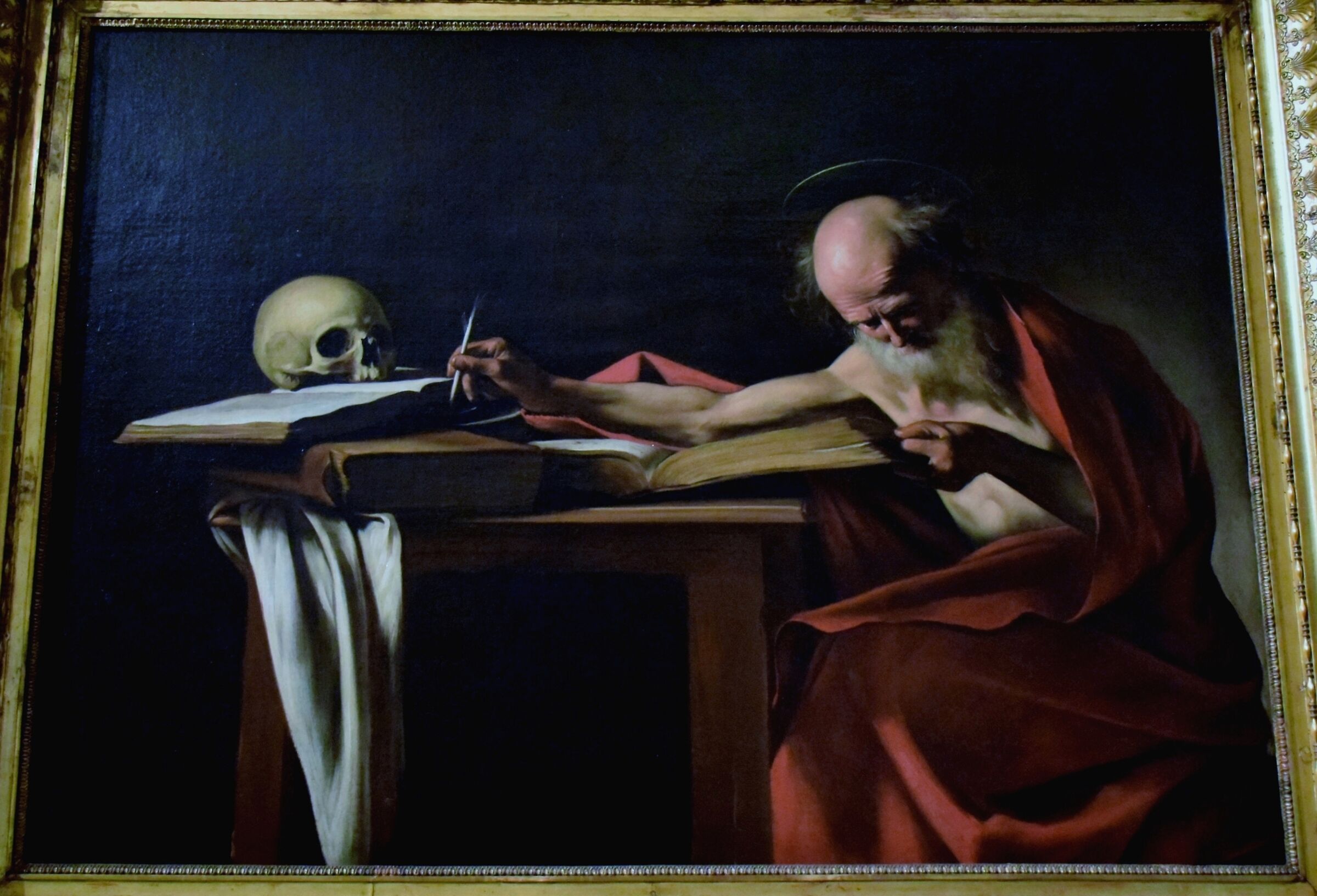 Roma Galleria Borghese - Caravaggio " San Gerolamo&quot...