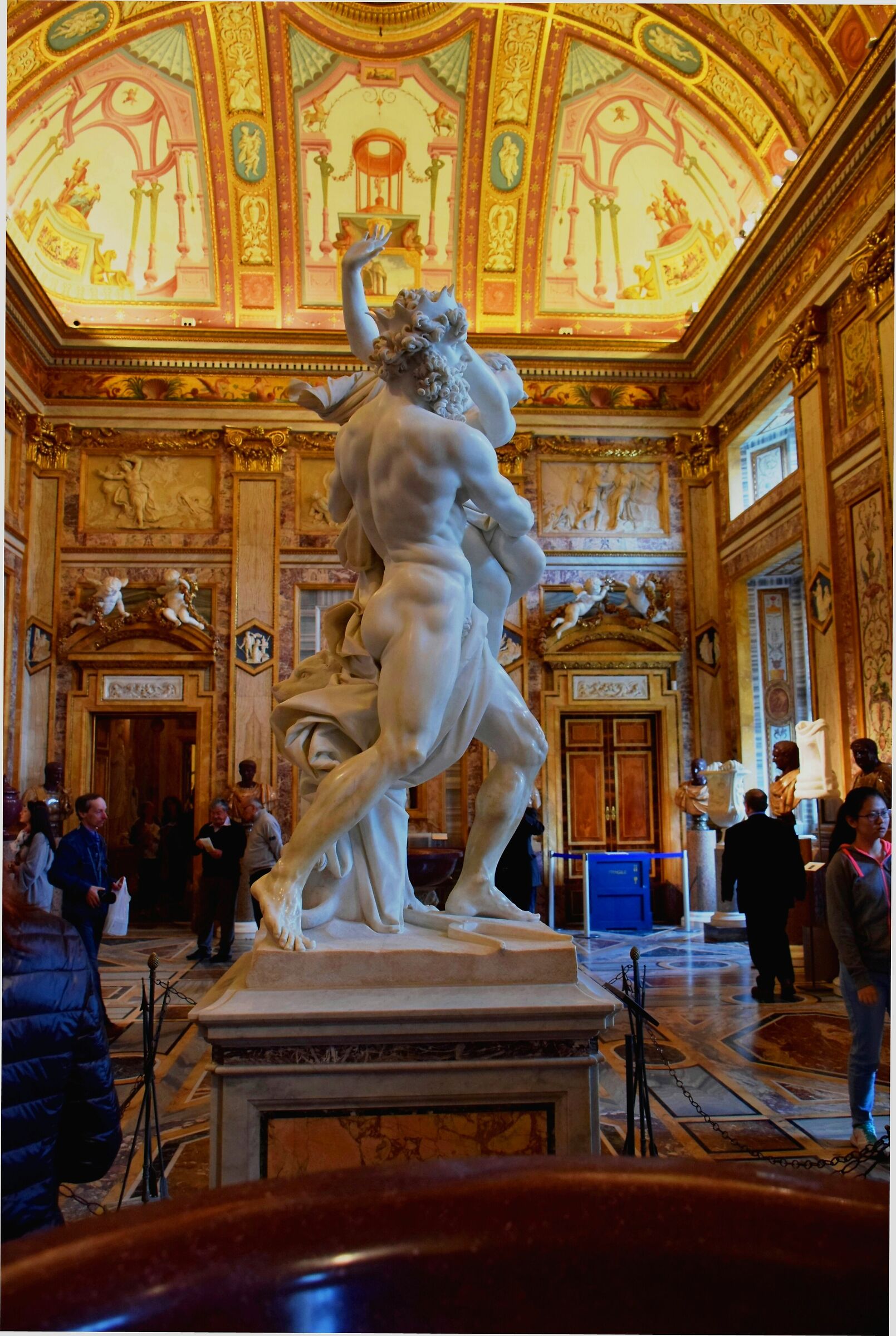 Borghese Gallery - Bernini "The Ra than Proserpina"