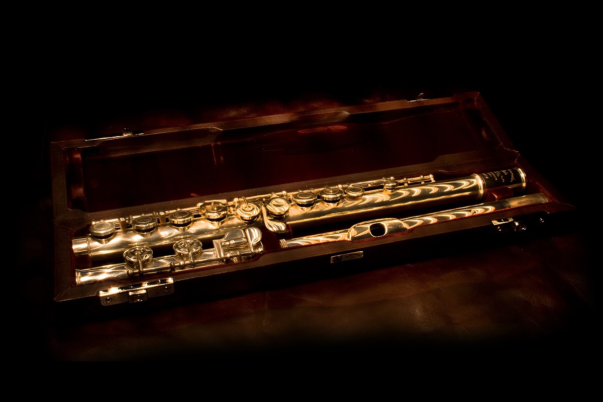 Flauto in light painting