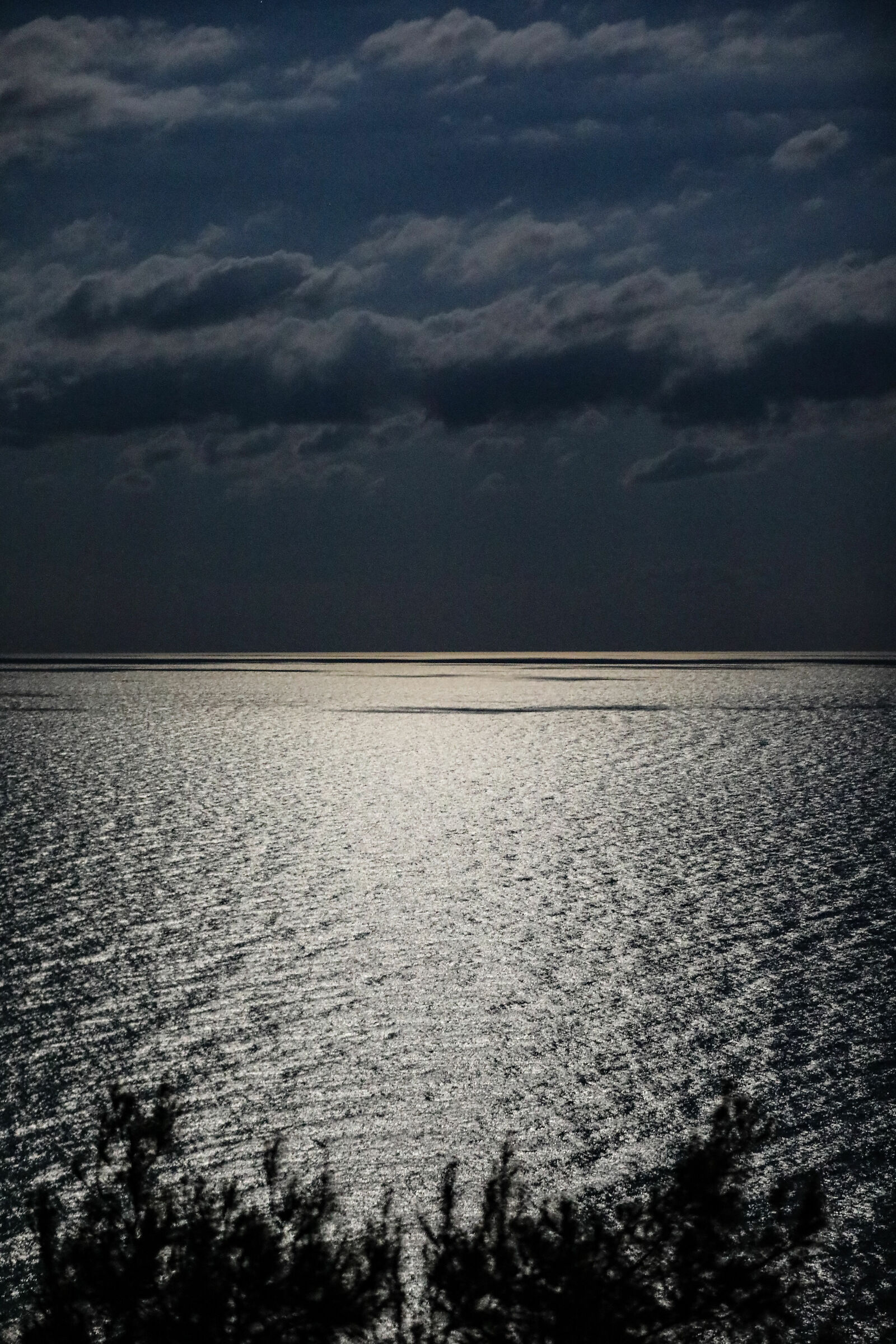 Luna sul mare di Sirolo