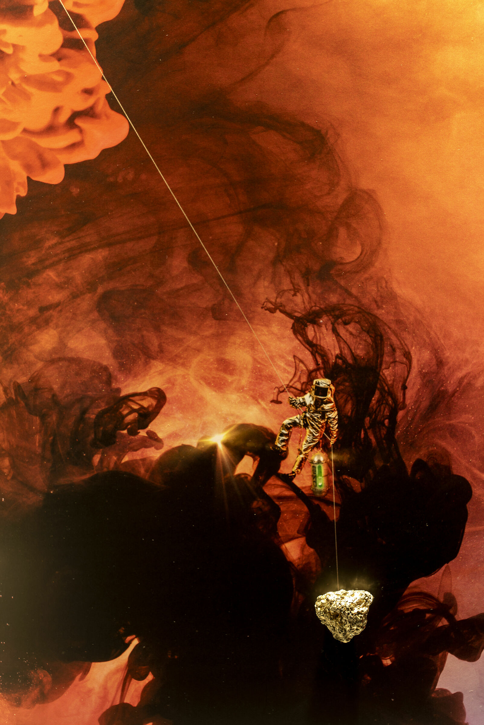 The Treasure of the Red Nebula