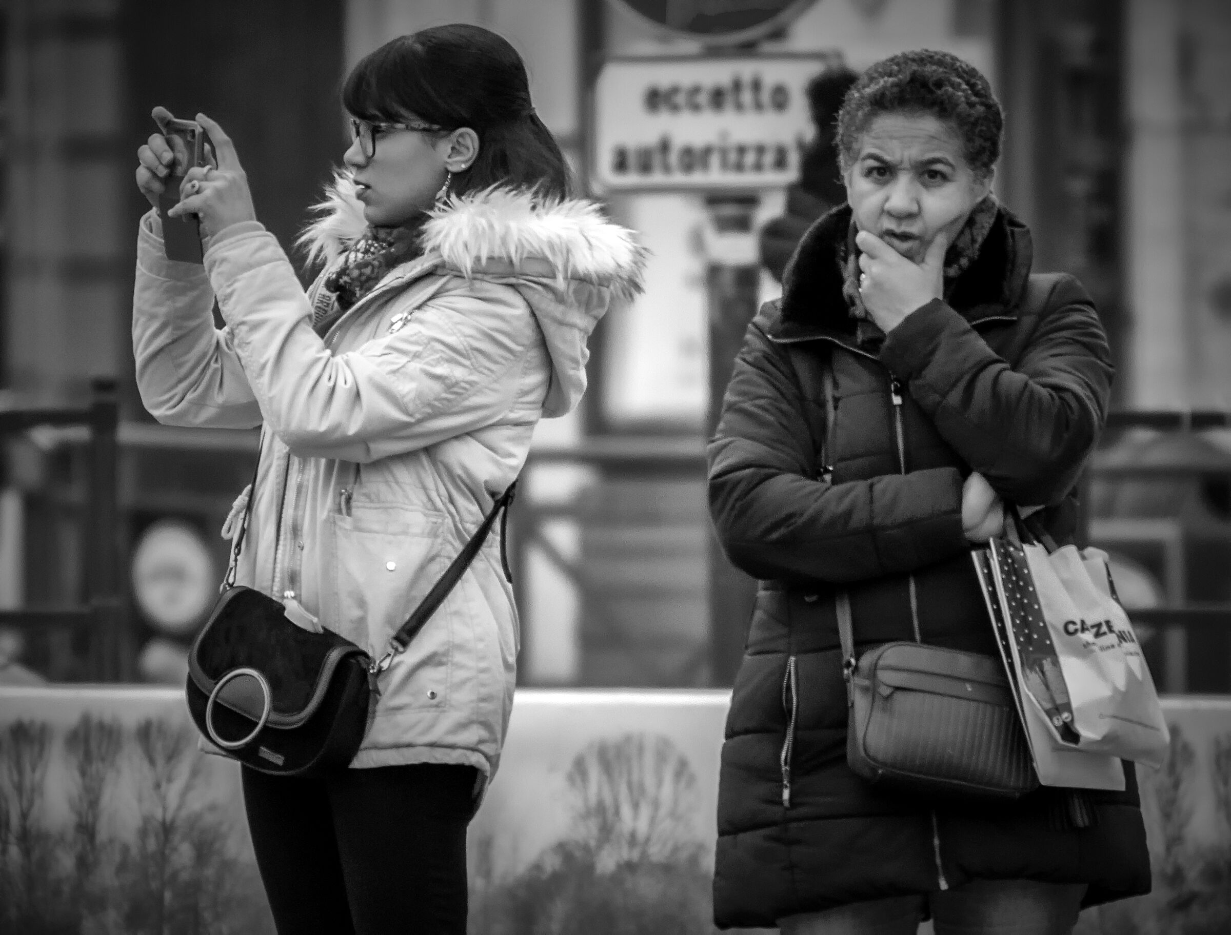 Mother and daughter?