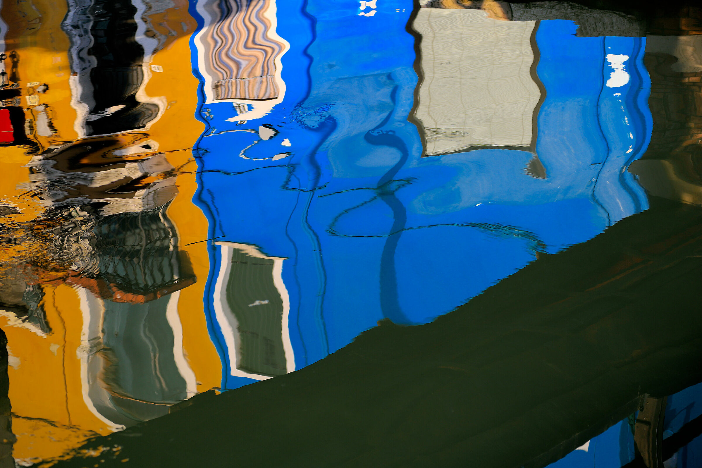 Painting on the water