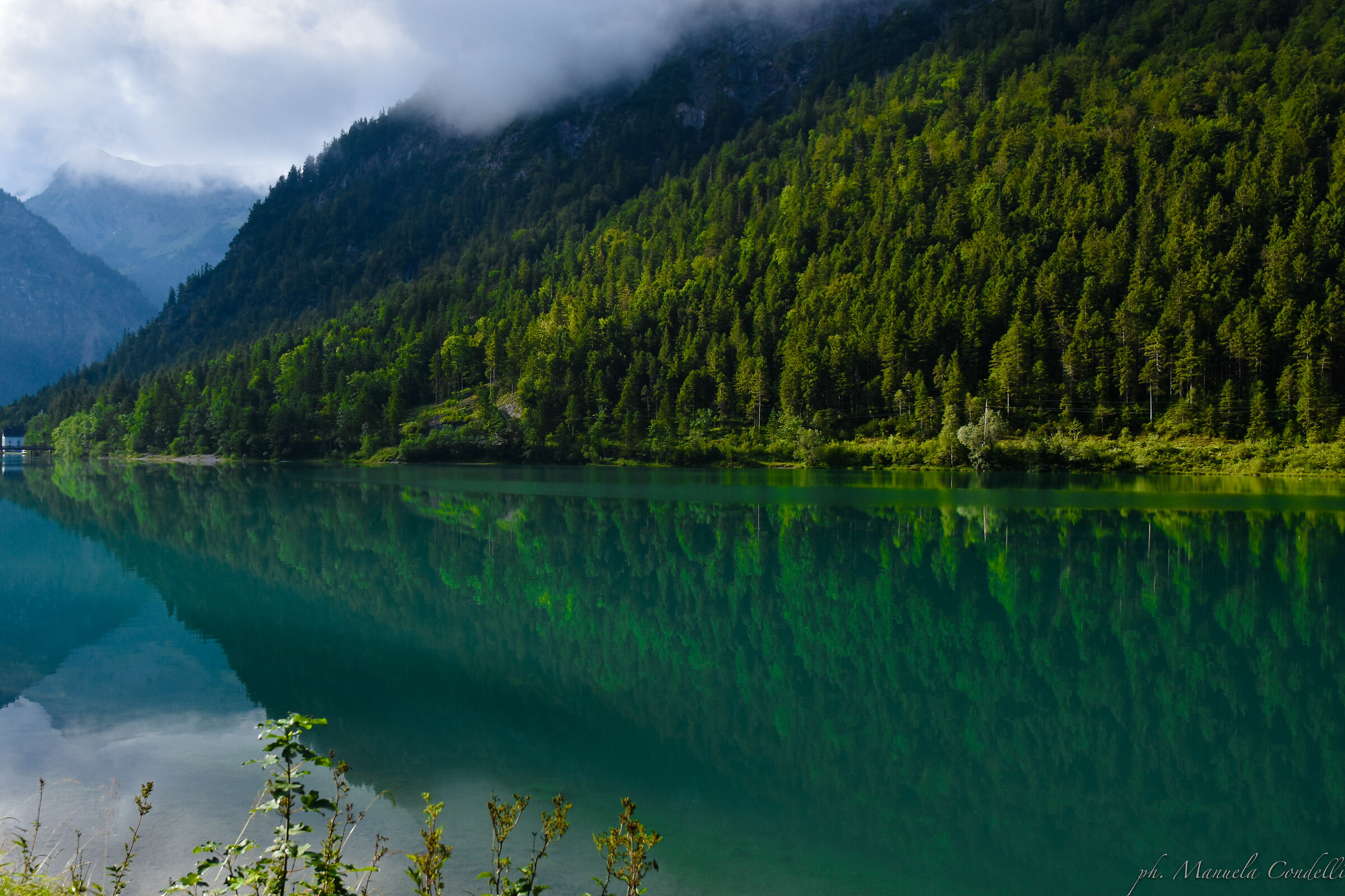 Lago sulla strada del ritorno