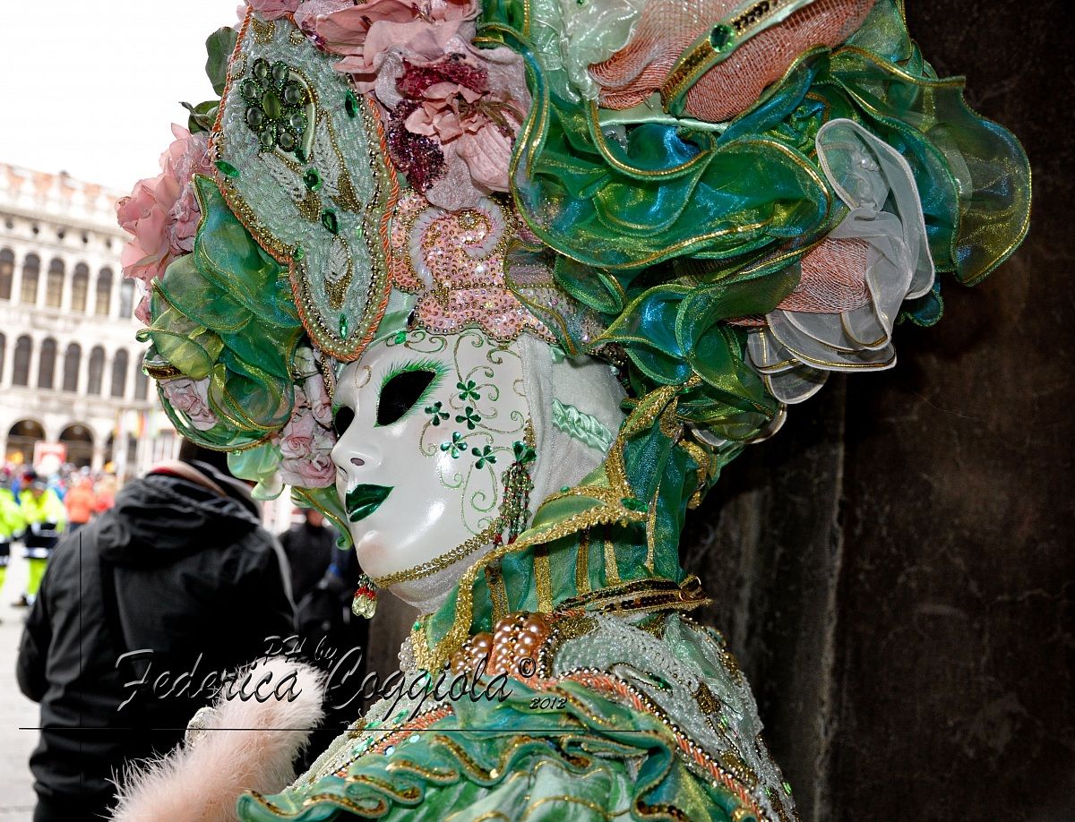 Maschera verde