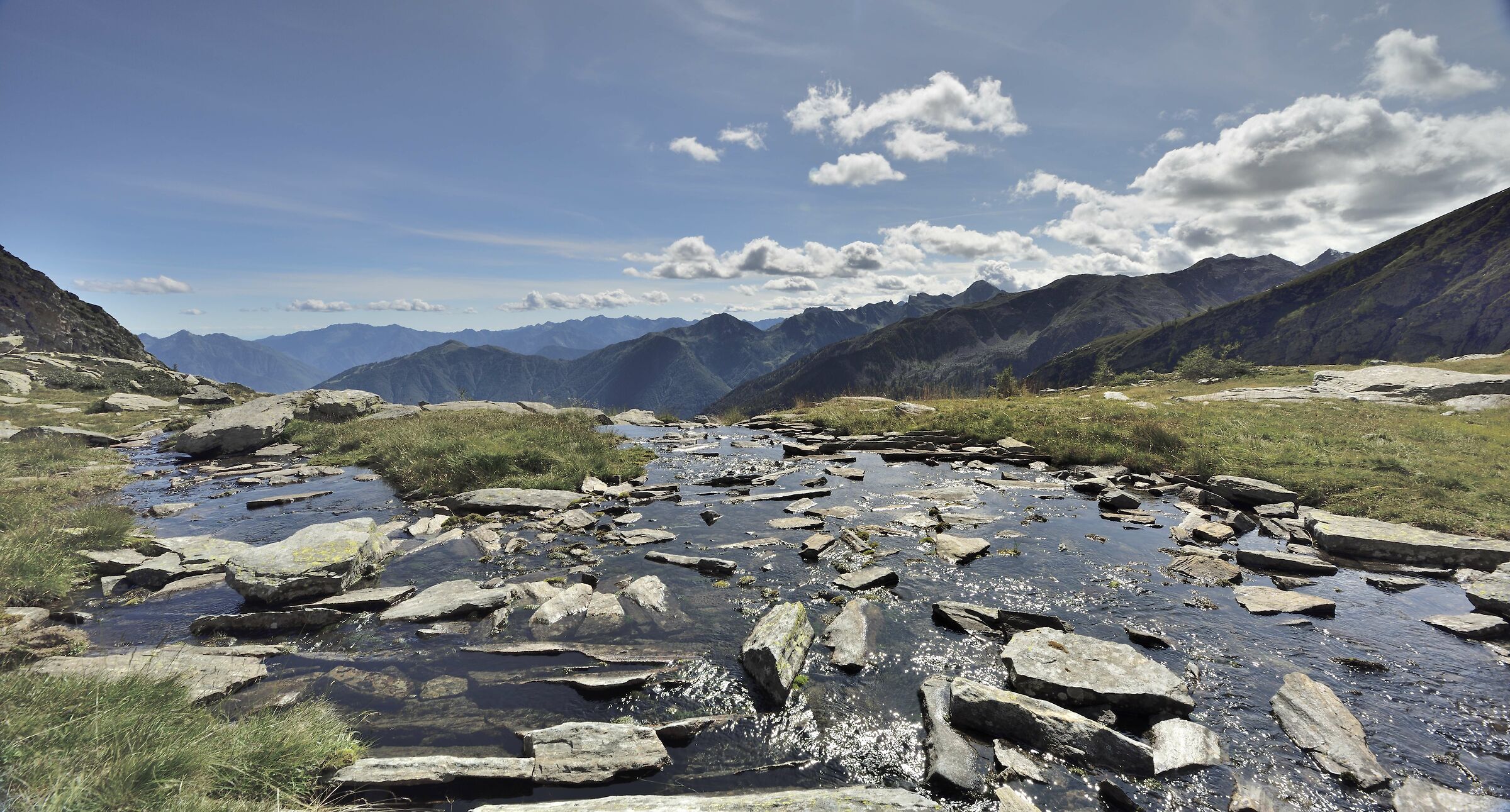 dal secondo laghetto di Paione