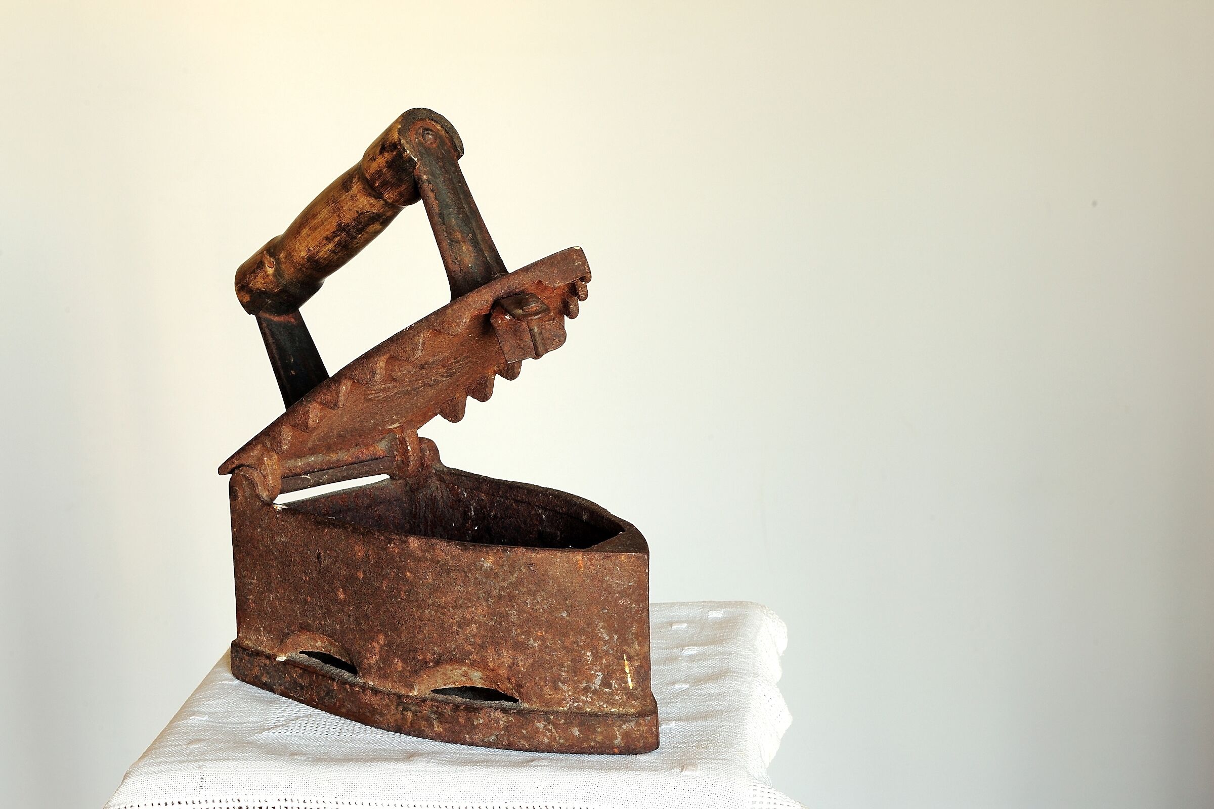 ... and Grandma was ironing...!