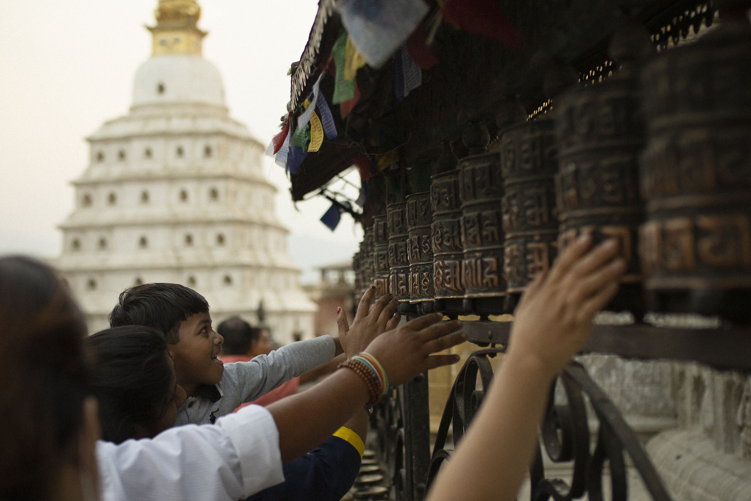 Swayambhunath Valle di Kathmandu